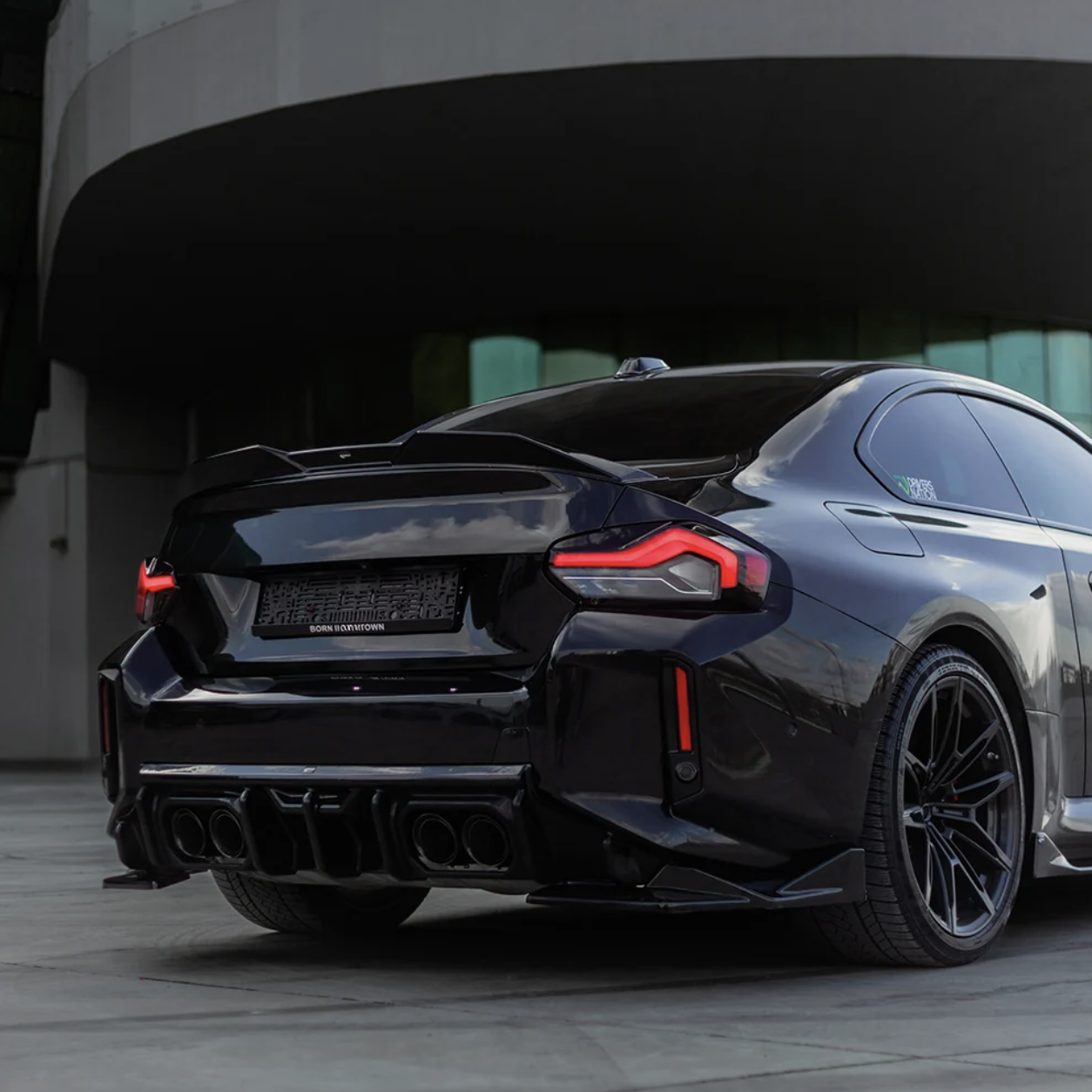 BMW M2 G87 2023+ Uyumlu Arka Difüzör Arka Tampon Eki