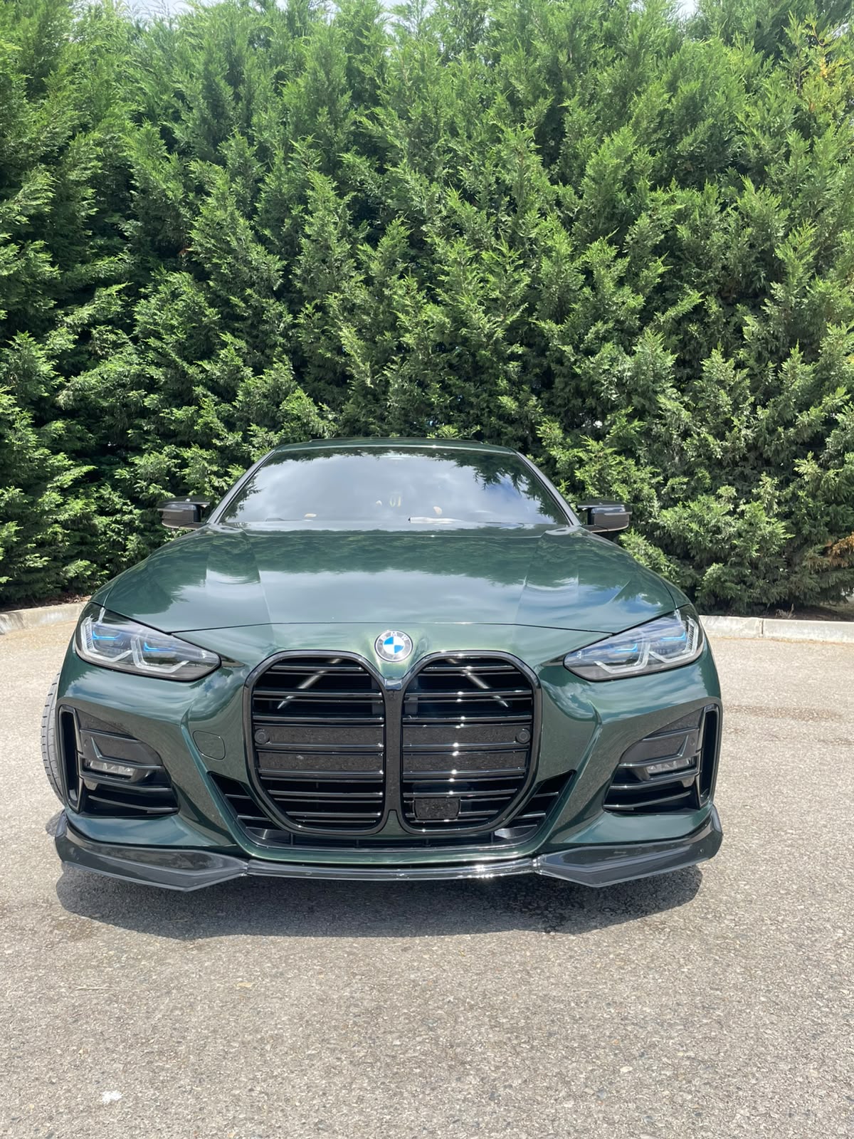 BMW G22 4 Serisi M4 Competition Ön Panjur – İthal Piano Black