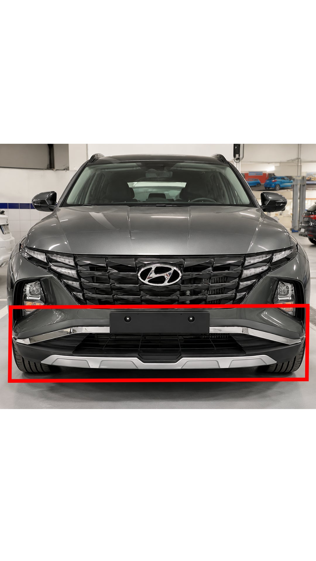 2021-2023 Hyundai Tucson Ön Arka Tampon Koruma Difüzör Seti İthal | Premium Ön Arka Tampon Eki