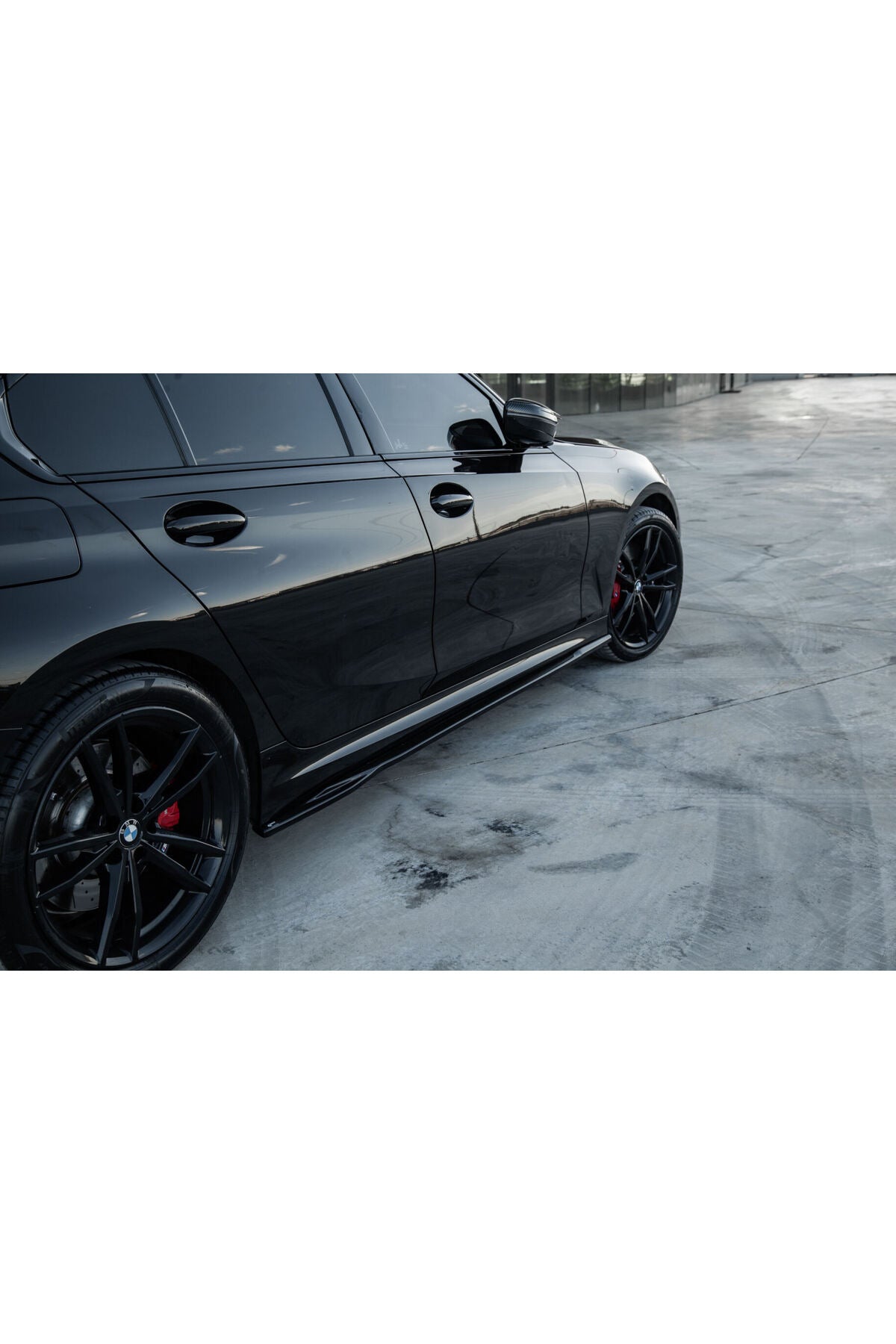 Bmw 3 Serisi G20 Lci 2022+ M Paket Body Kit Seti Ön Lip Marşpiyel Difüzör Spoiler Flap