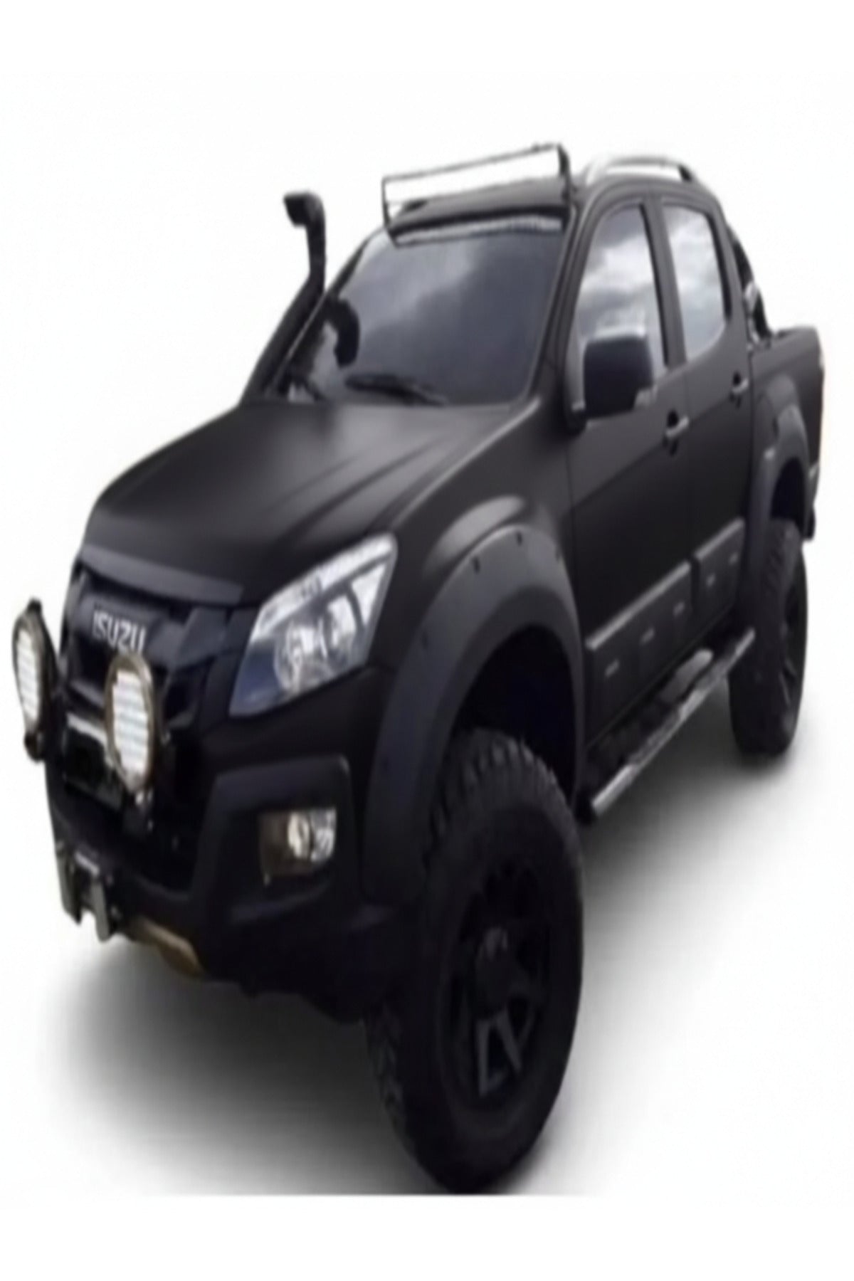 2012-2019 Isuzu D-Max Çamurluk Dodi̇k Kaplama Kabartma Koruma Seti̇ Vi̇da Görünümlü