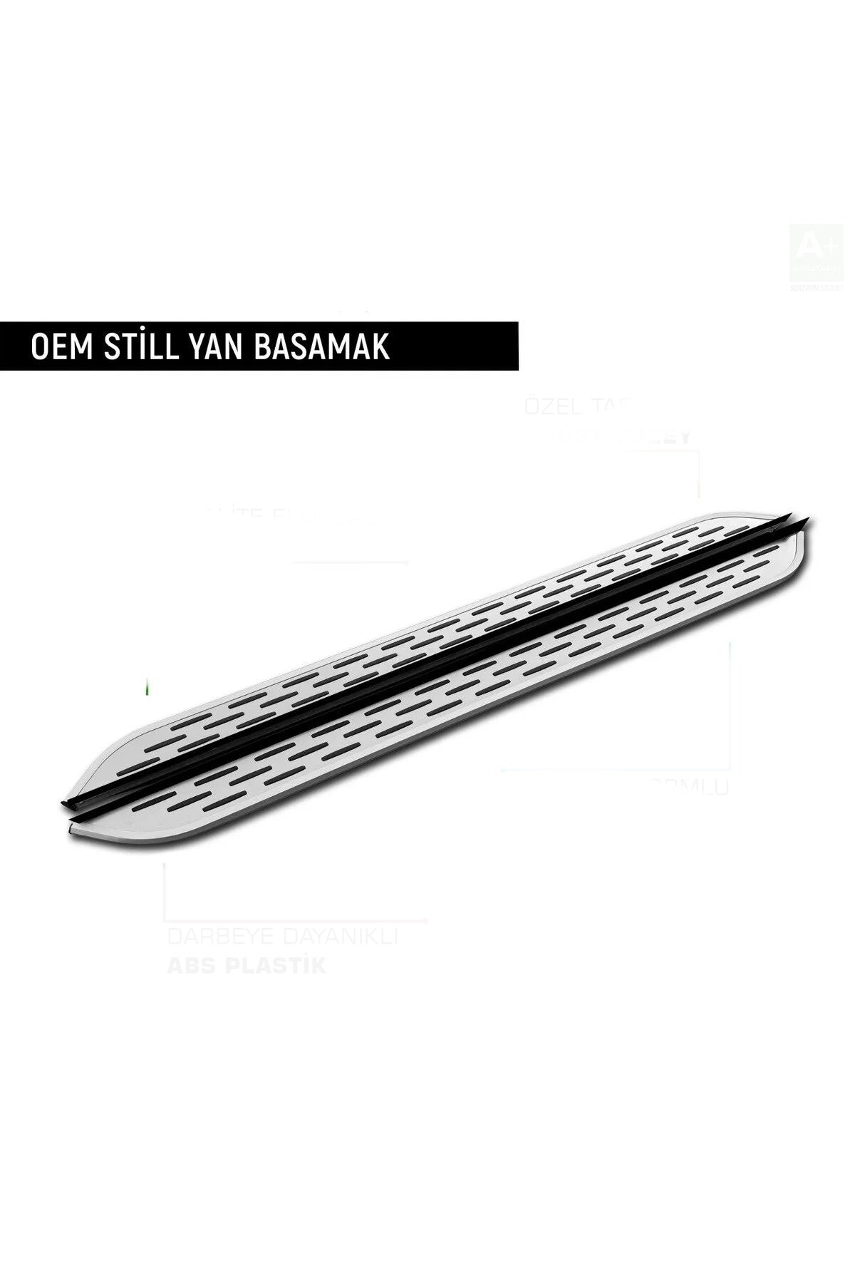 2019+Üzeri̇ Uyumlu Skoda Kami̇q Yan Basamak