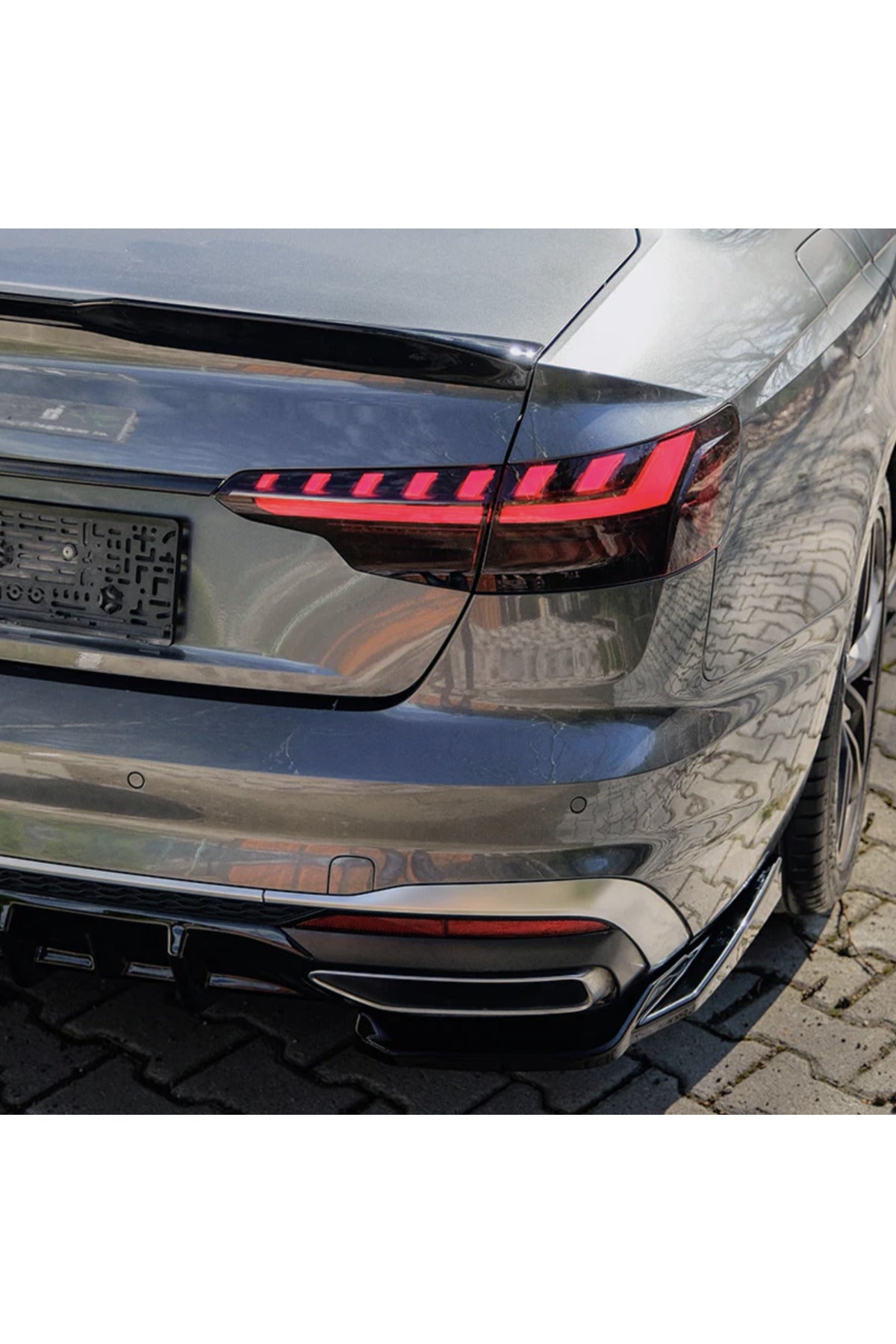 Audi A4 B9 S-Line 2019-2024 Arka Flap Seti | Sportif Tampon Eki & Agresif Görünüm