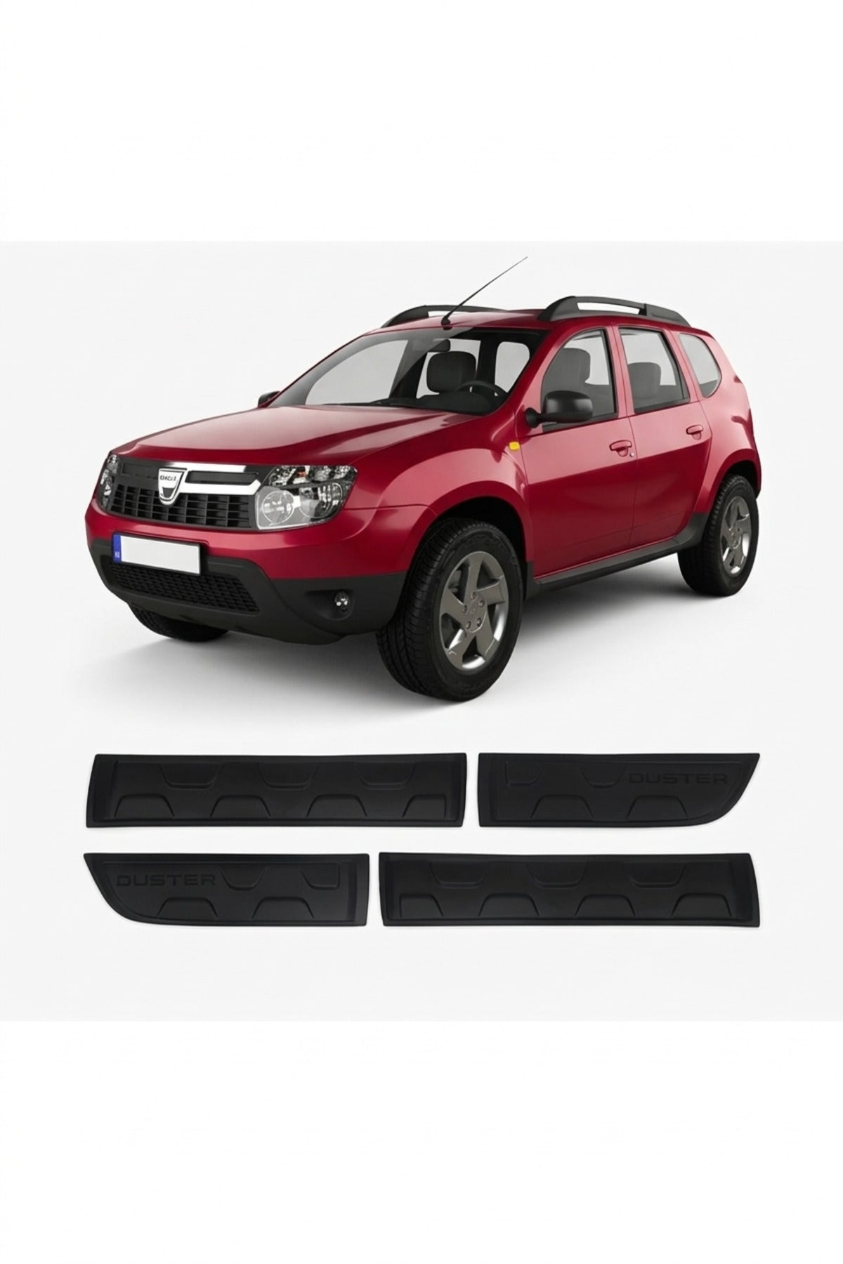 2010-2017 DACİA DUSTER KAPI GÖVDE KAPLAMA KABARTMA KORUMA (DAMALI 4 PARÇA)
