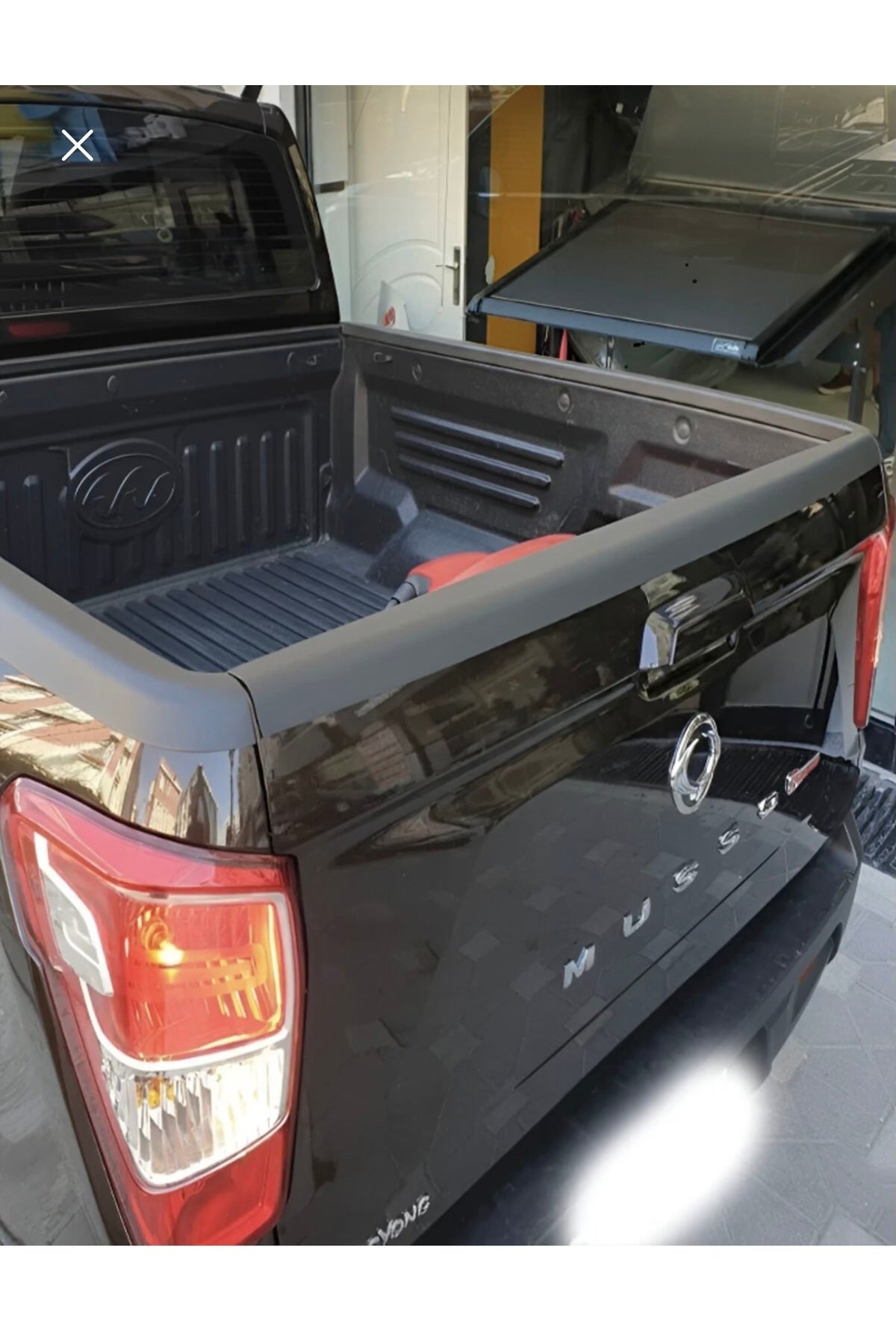 2018 Ve Üzeri Uyumlu Ssangyong Musso Kasa Kenar Koruma Çıtası 3 Parça