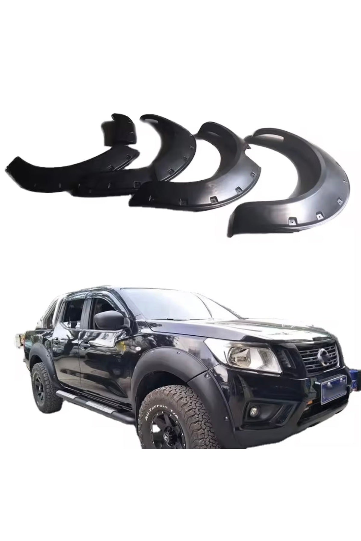 2015-2017 NİSSAN NAVARA TEK DEPO ÇAMURLUK DODİK SETİ VİDA GÖRÜNÜM İTHAL 6 PARÇA - TMZ Garage