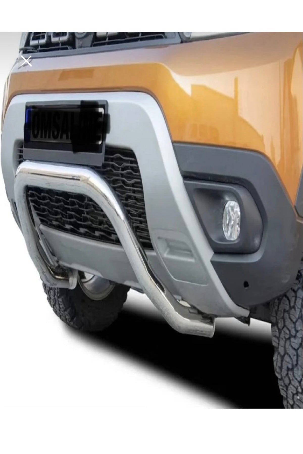 2010-2024 Daci̇a Duster Ön Tampon Koruma Demi̇ri̇ Krom
