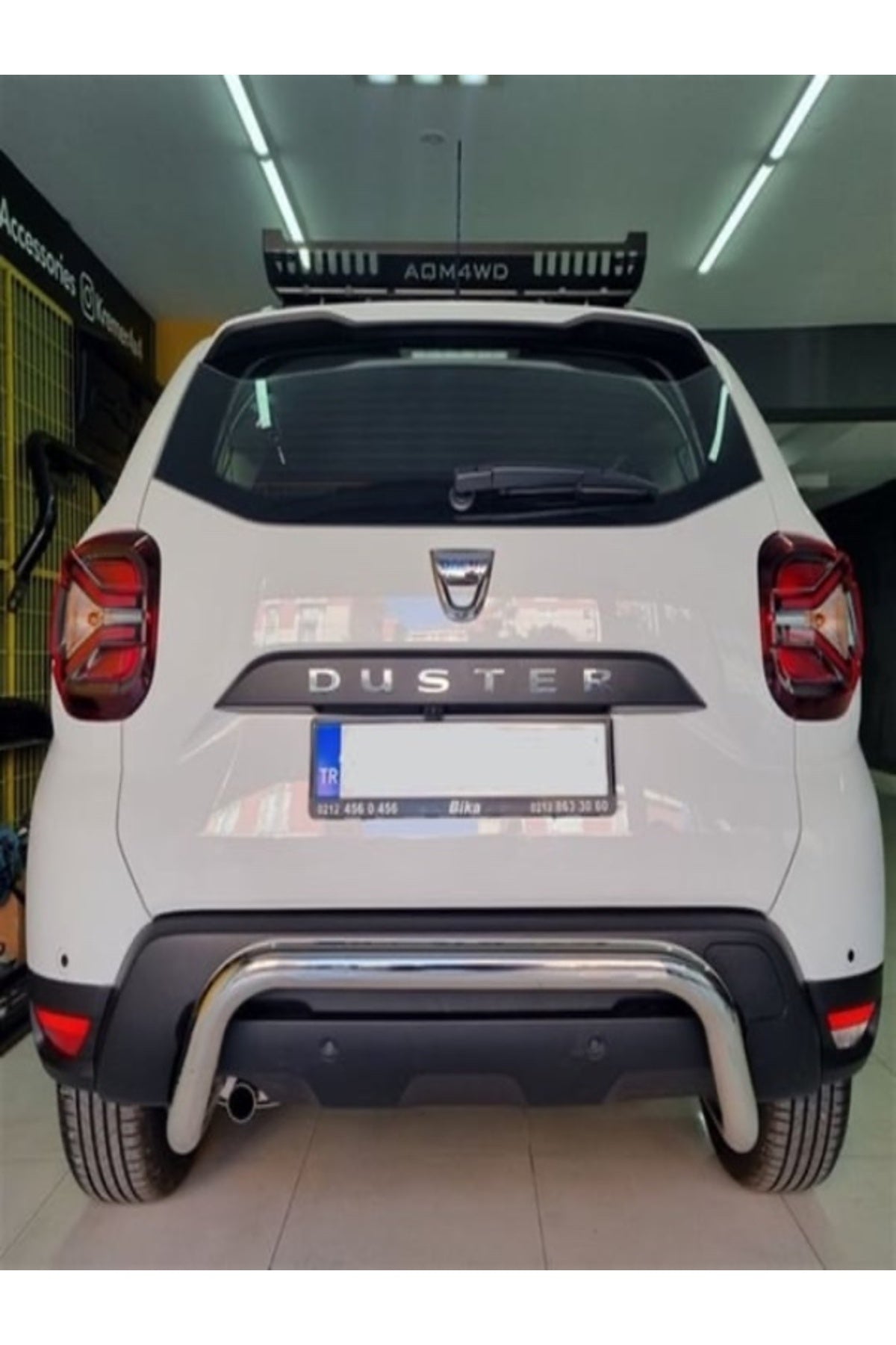 2010-2024 Dacia Duster Arka Tampon Krom Koruma Demiri