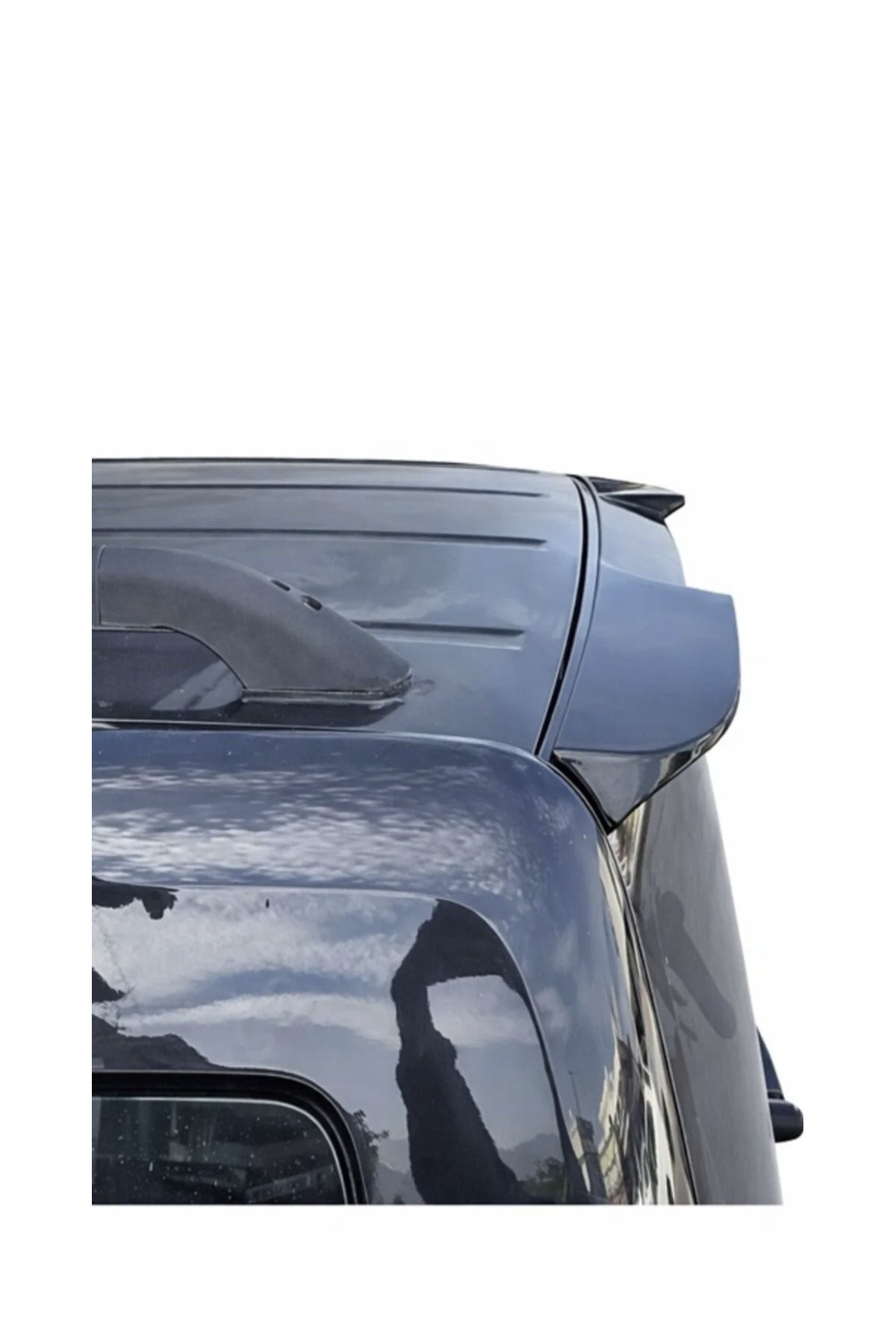 Volkswagen Caddy 2003-2015 Piano Black Arka Spoiler | Bagaj Üstü Spoiler – Parlak Siyah