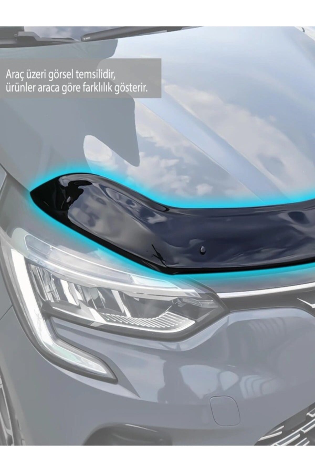 Hyundai Tucson Ön Kaput Koruma Rüzgarlığı 2016-2020 Uyumlu