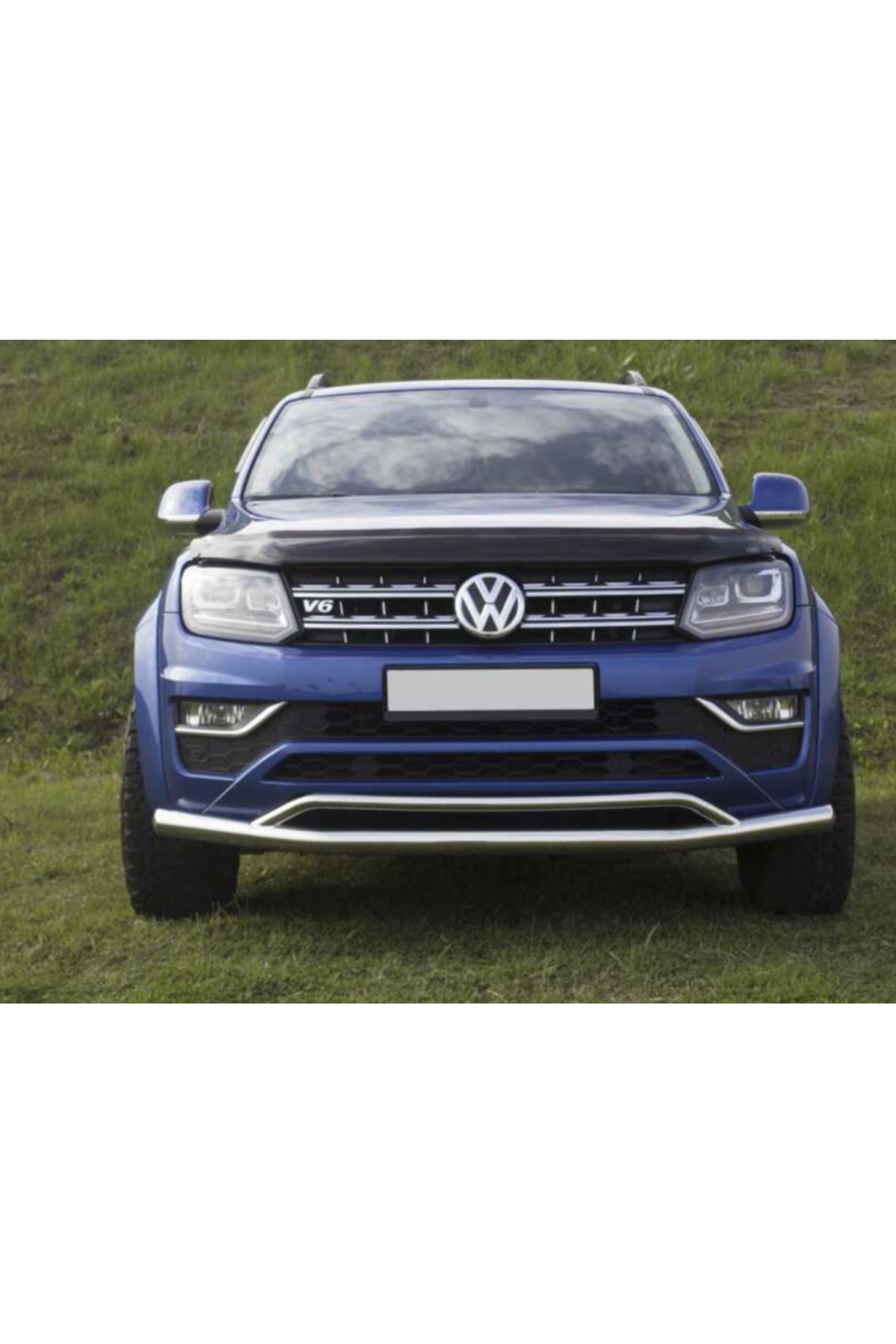 2010–2021 Volkswagen Amarok Ön Tampon Koruma Demiri İkili Krom