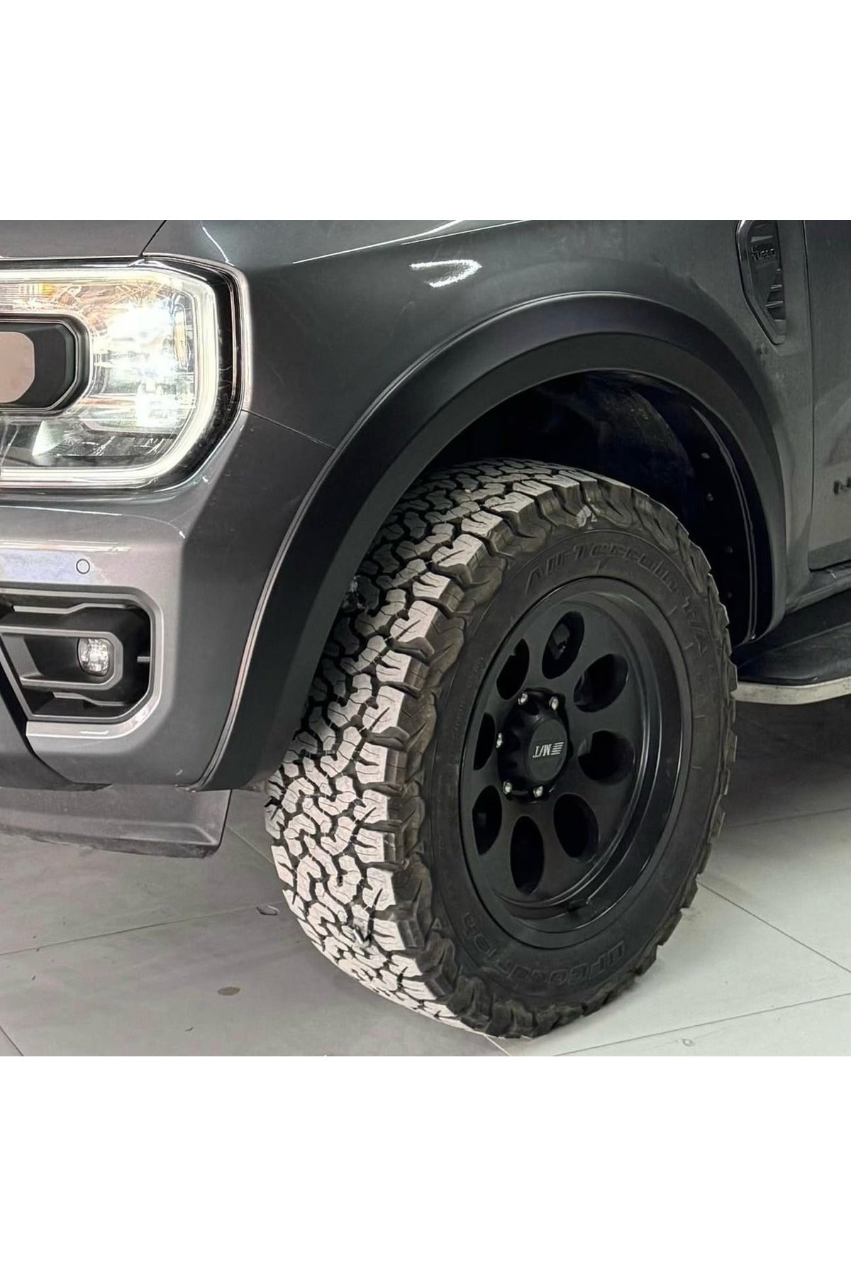 Ford Ranger T9 Slim Dodik | Çamurluk Dodik Seti / Fender Flare – Mat Siyah