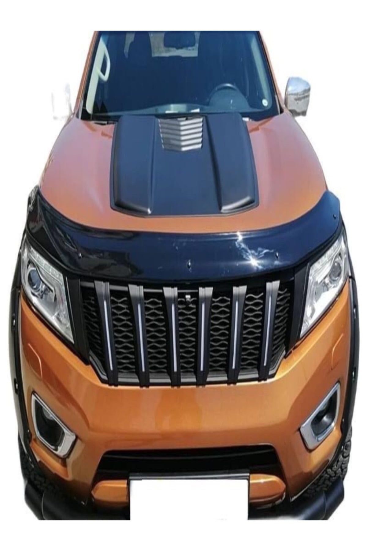 Tüm Nissan Navara Modellerine Uyumlu Kaput Scoop Kaplama Kabartma