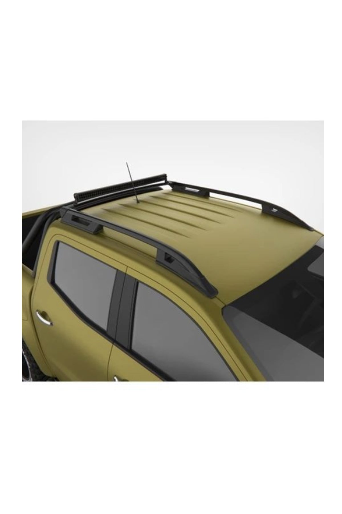 Toyota Hilux Revo 2015+ Falcon Tavan Çıtası Seti (Sağ-Sol) | Siyah Tavan Çıtası / Roof Rail