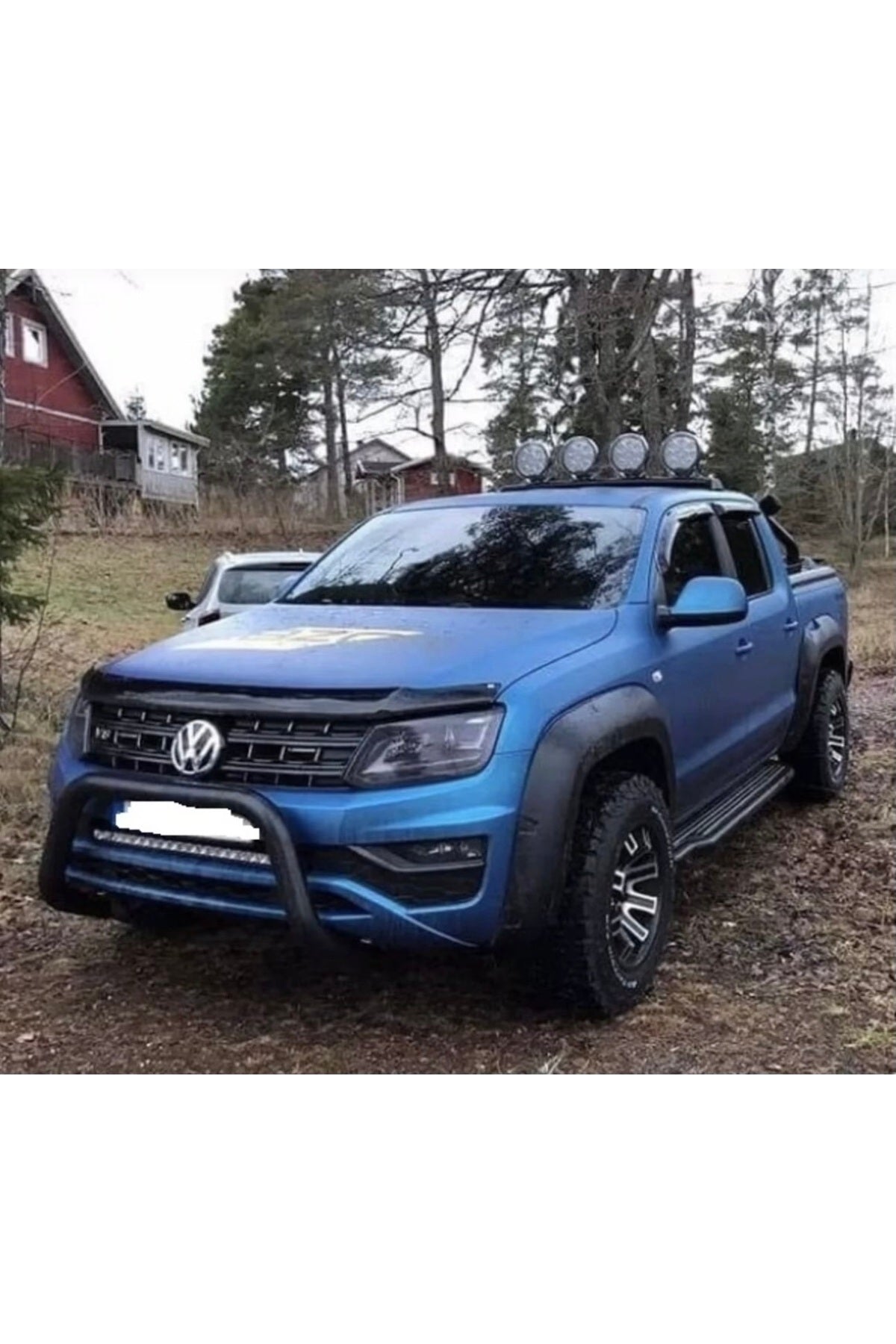 2010-2016 Volkswagen Amarok Çamurluk Dodik 5.3 Çıkıntılı Kabartma Kaplama Koruma Vida Görünümlü