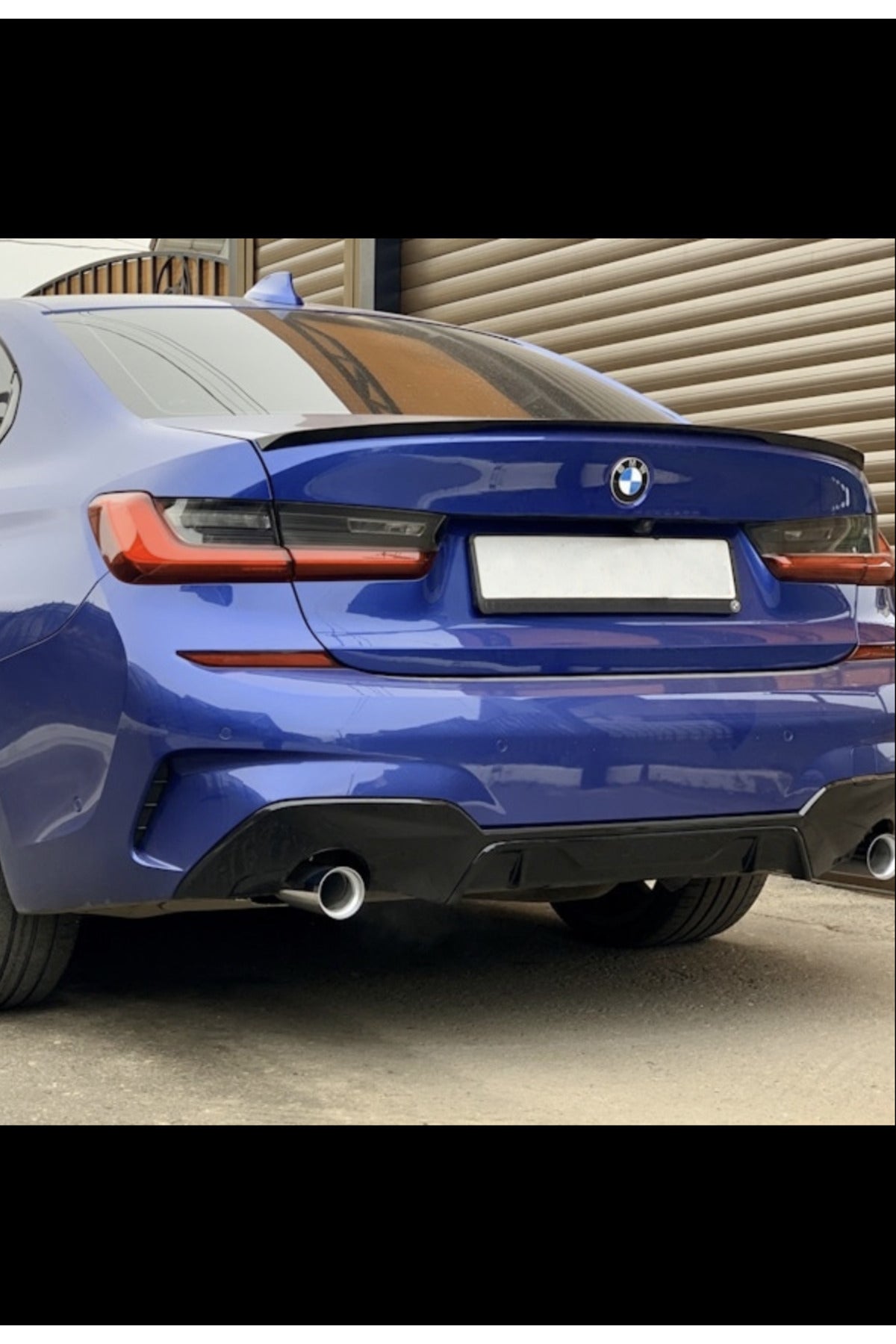 Bmw G20 İnce Spoiler | Piano Black Bagaj Üstü Lip Spoiler – Parlak Siyah