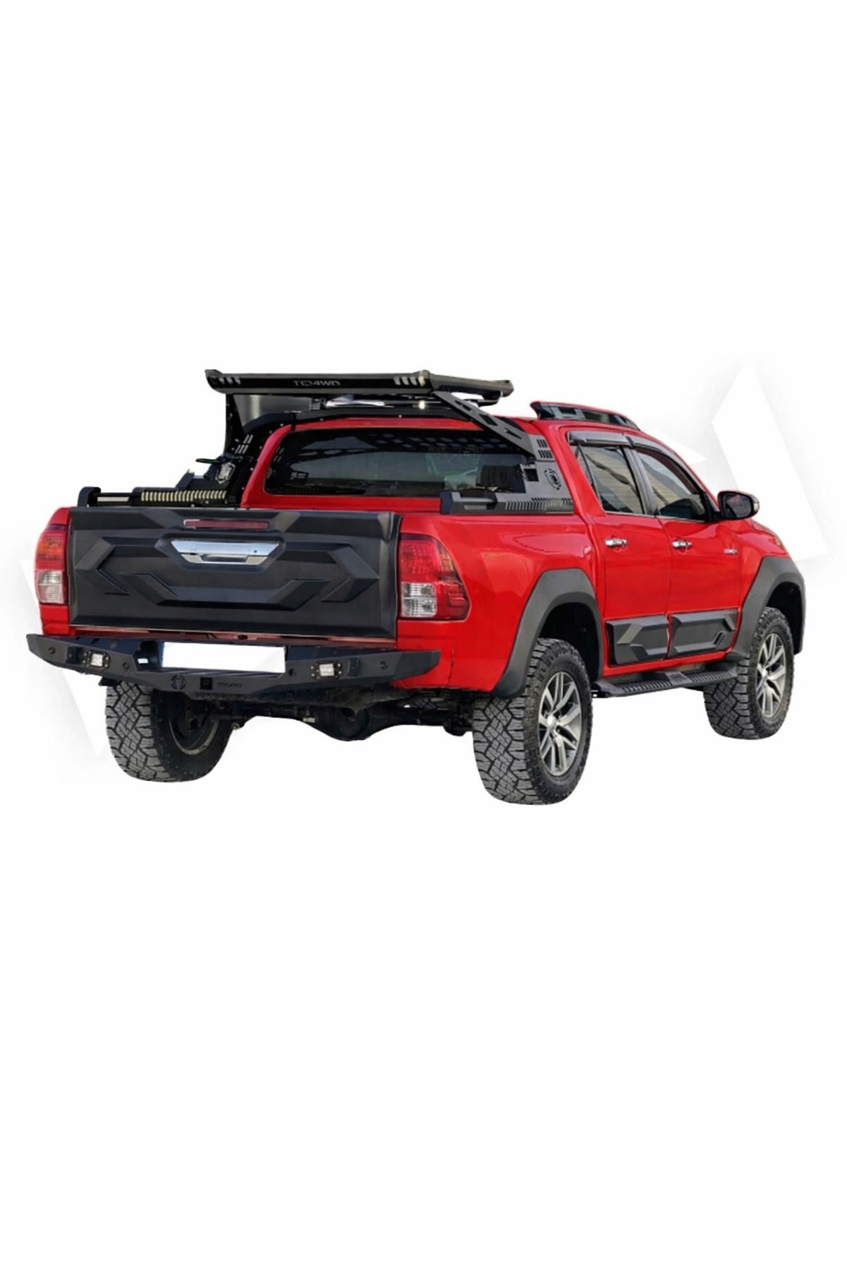 2015+ Toyota Hilux Arka Bagaj Kaplama Kabartma Koruma Mat Siyah