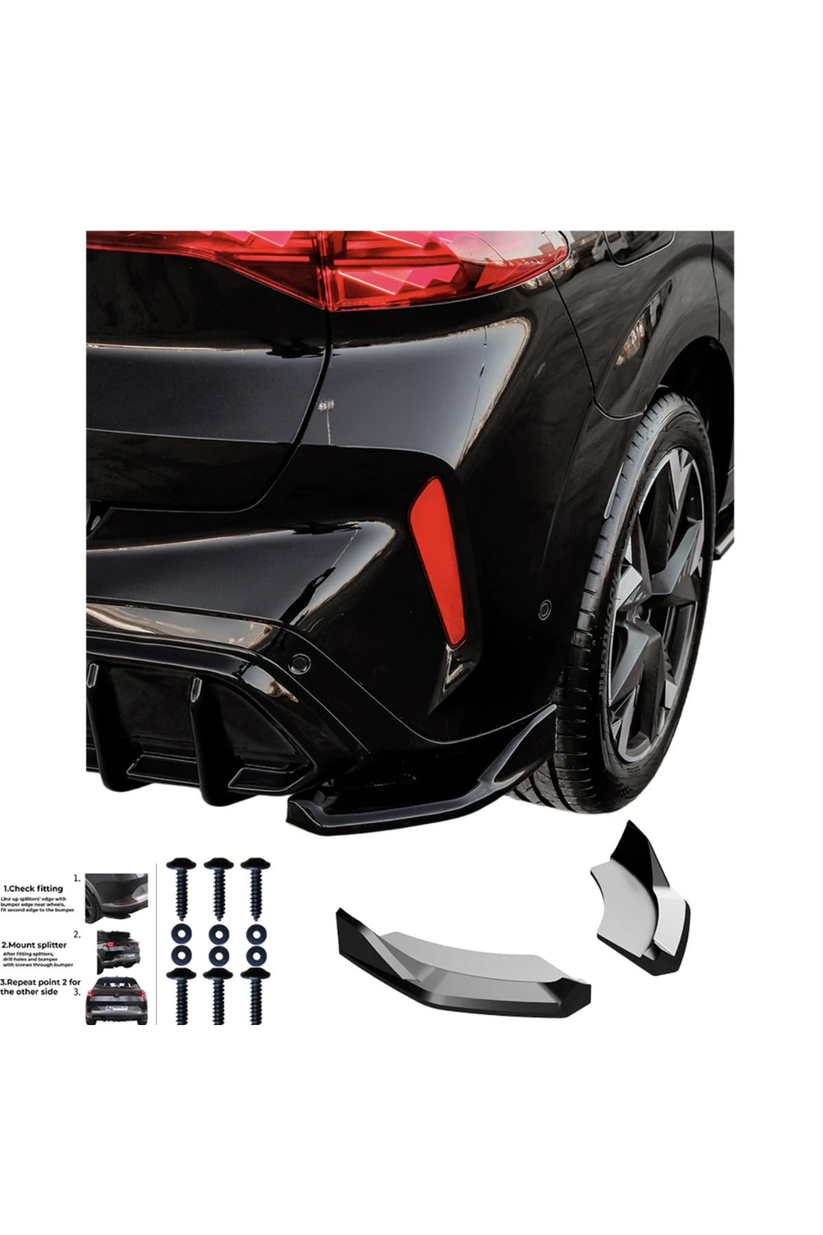 Cupra Terramar Arka Flap Seti | Sportif Tampon Eki & Agresif Yan Difüzör Detayı