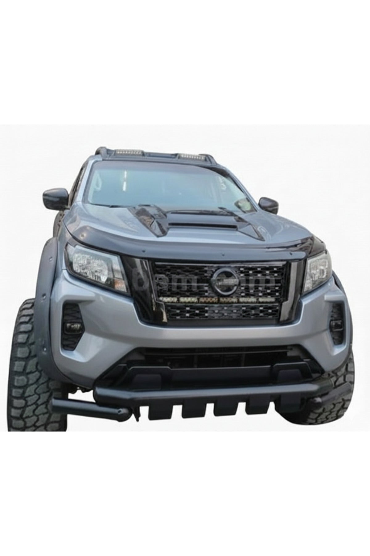 Nissan Navara 2015 - 2021 Siyah Shark Ön Koruma Demiri