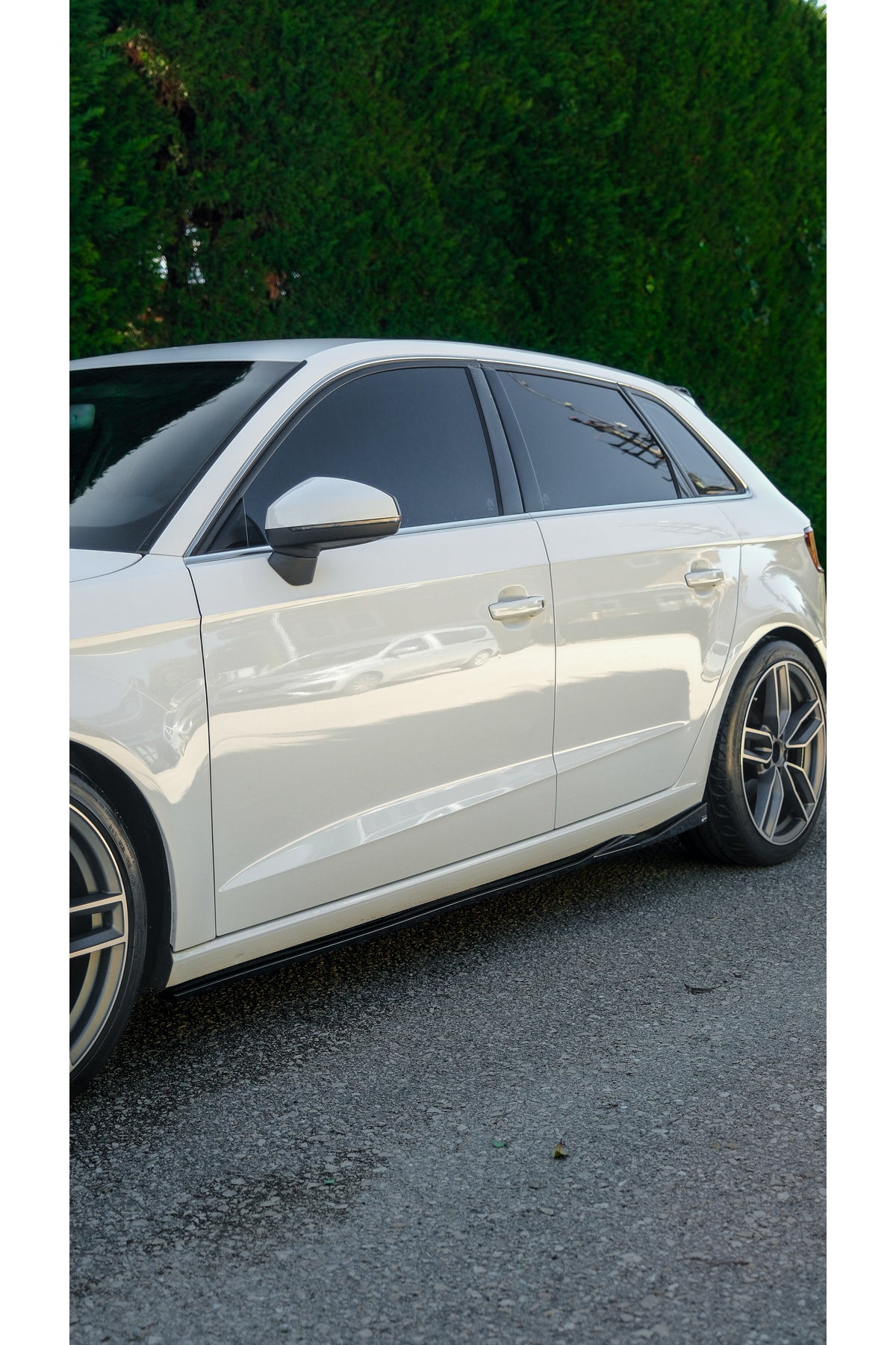 Audi A3 8V Sportback 2013-2016 Uyumlu Yan Marşpiyel Seti | Sportif Yan Etek Takımı Body Kit