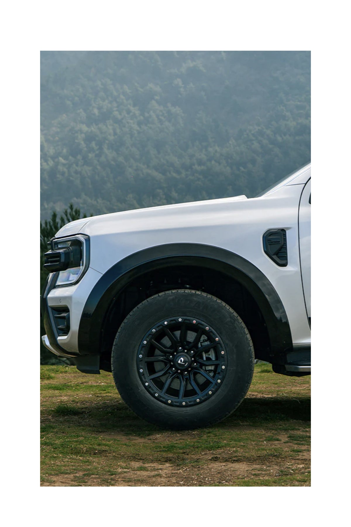 Ford Ranger T9 Slim Dodik | Çamurluk Dodik Seti / Fender Flare – Mat Siyah