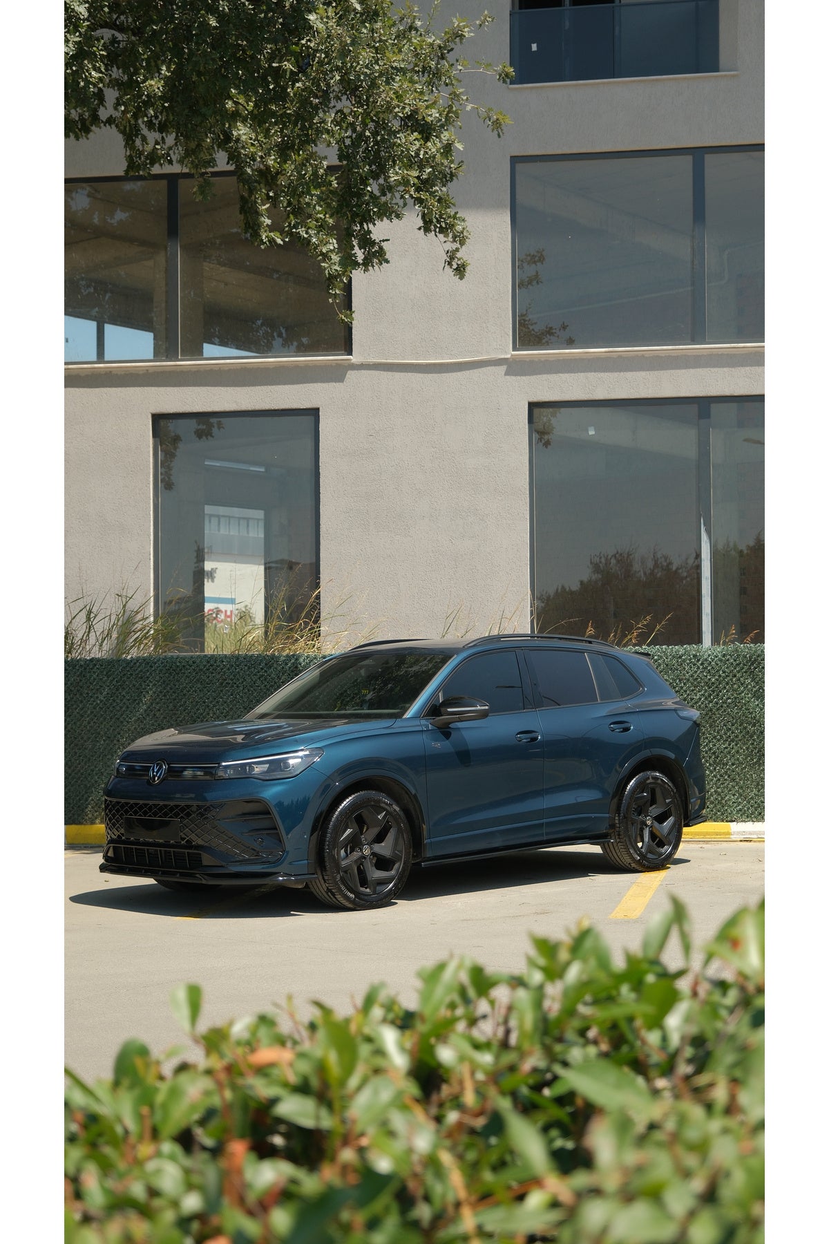 Volkswagen Tiguan R-Line 2024+ Uyumlu Ön Lip | Premium Ön Tampon Eki | Sportif OEM Görünüm
