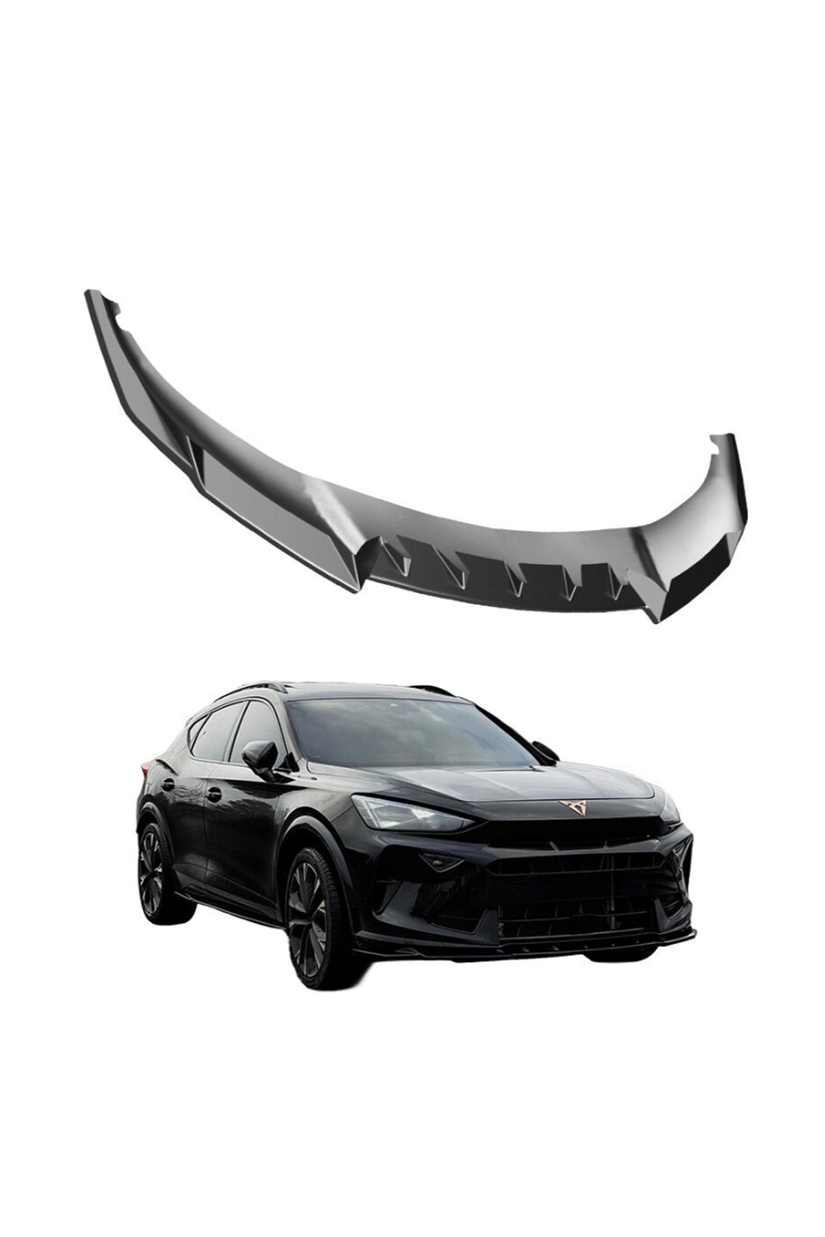 Cupra Formentor 2024+ Piano Black Ön Lip Splitter Abs Plastik