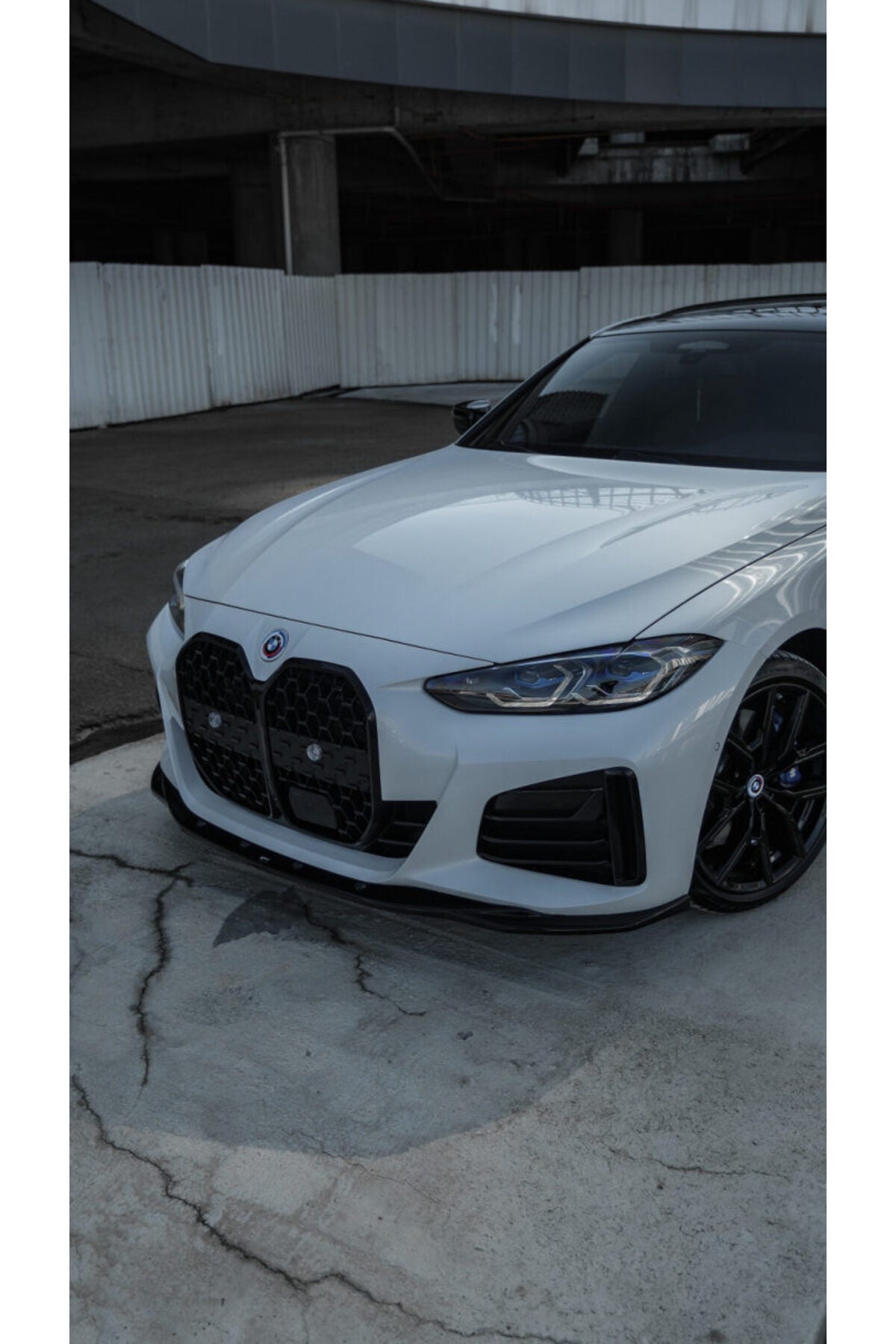 Bmw 4 Serisi G26 Gran Coupe 2020+ M Paket Body Kit Seti Ön Lip Marşpiyel Difüzör Spoiler Flap