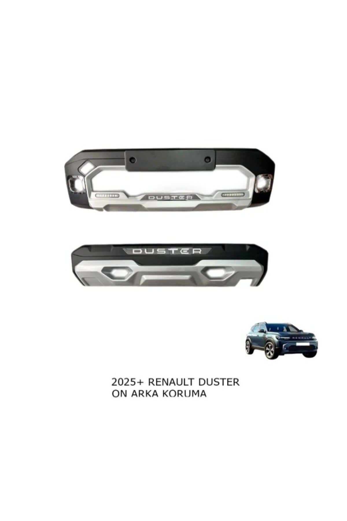 Renault Duster Ön Arka Koruma Ledli 2025+ Sonrası Uyumlu