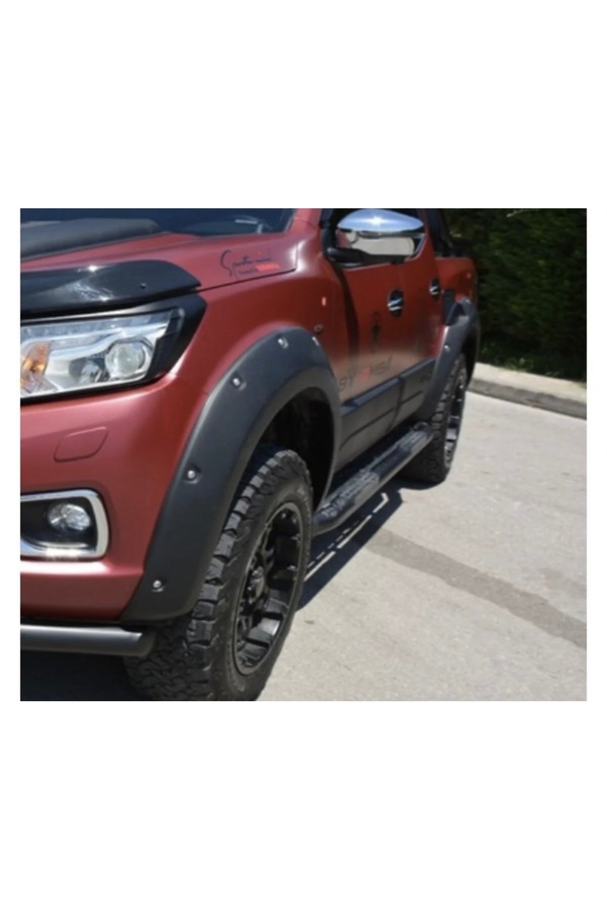 2015+ Nissan Navara Tek Depo Çamurluk Dodik Kaplama Kabartma