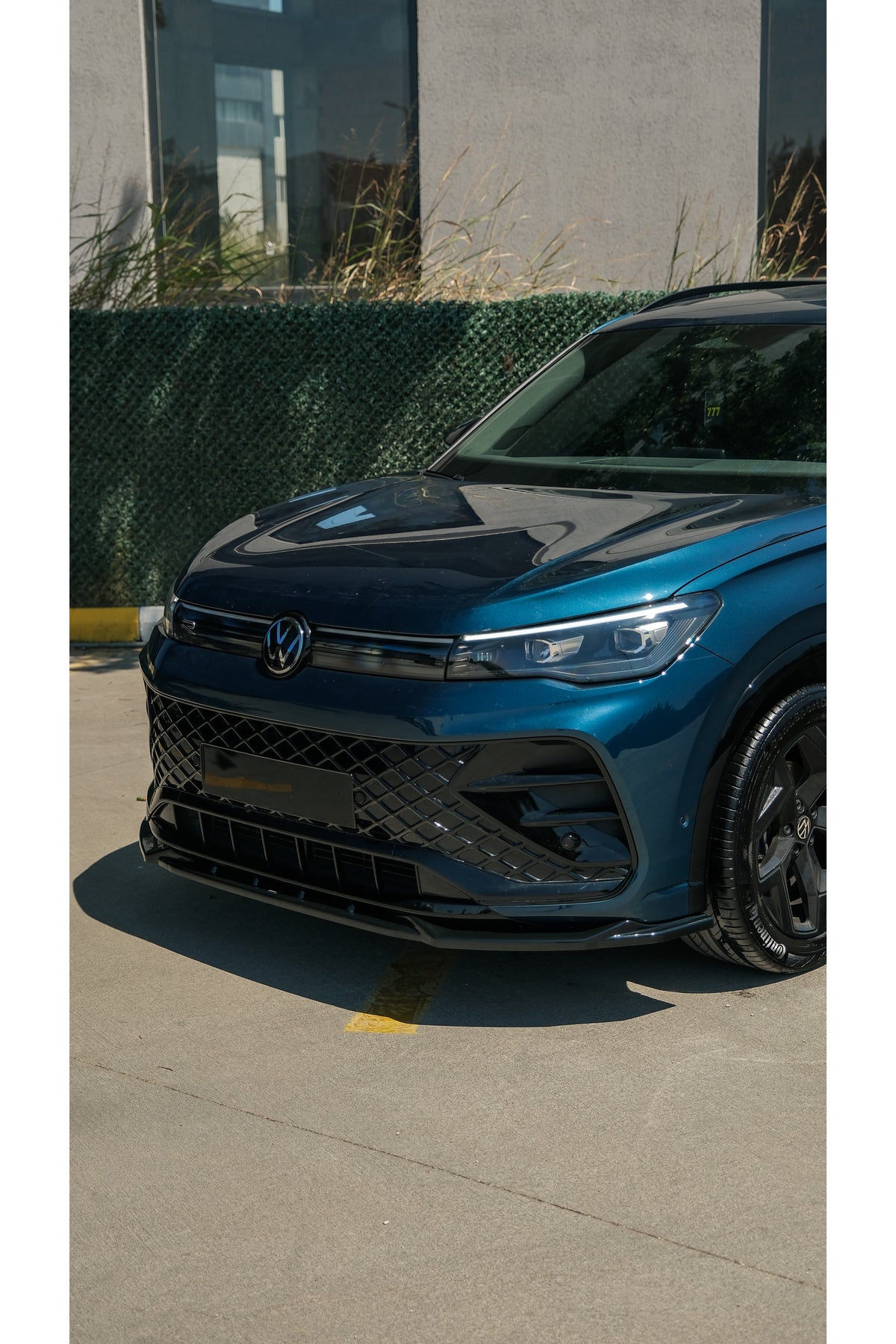 Volkswagen Tiguan R-Line 2024+ Uyumlu Ön Lip | Premium Ön Tampon Eki | Sportif OEM Görünüm