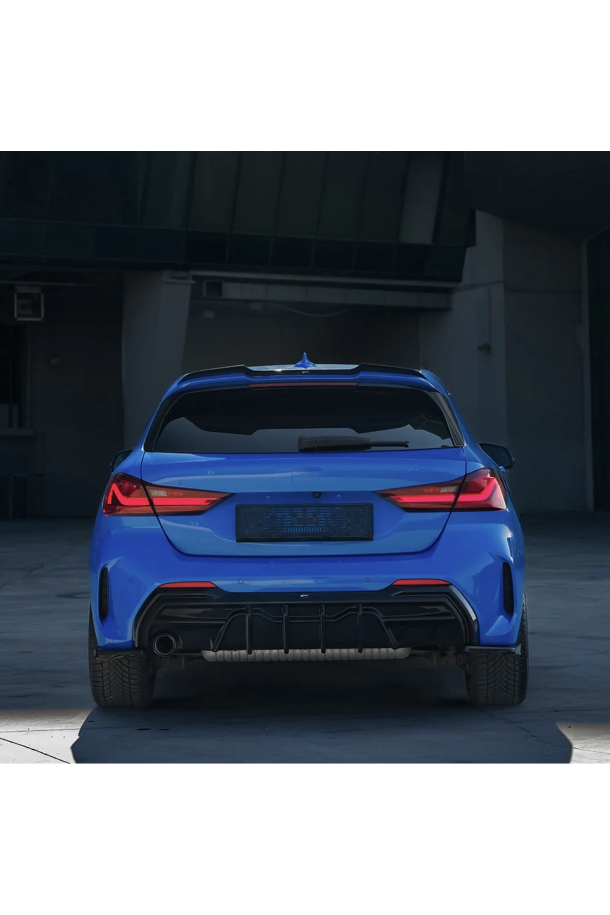 BMW F40 1 Serisi 2019-2024 Arka Difüzör M Paket Uyumlu Piano Black Difüzör