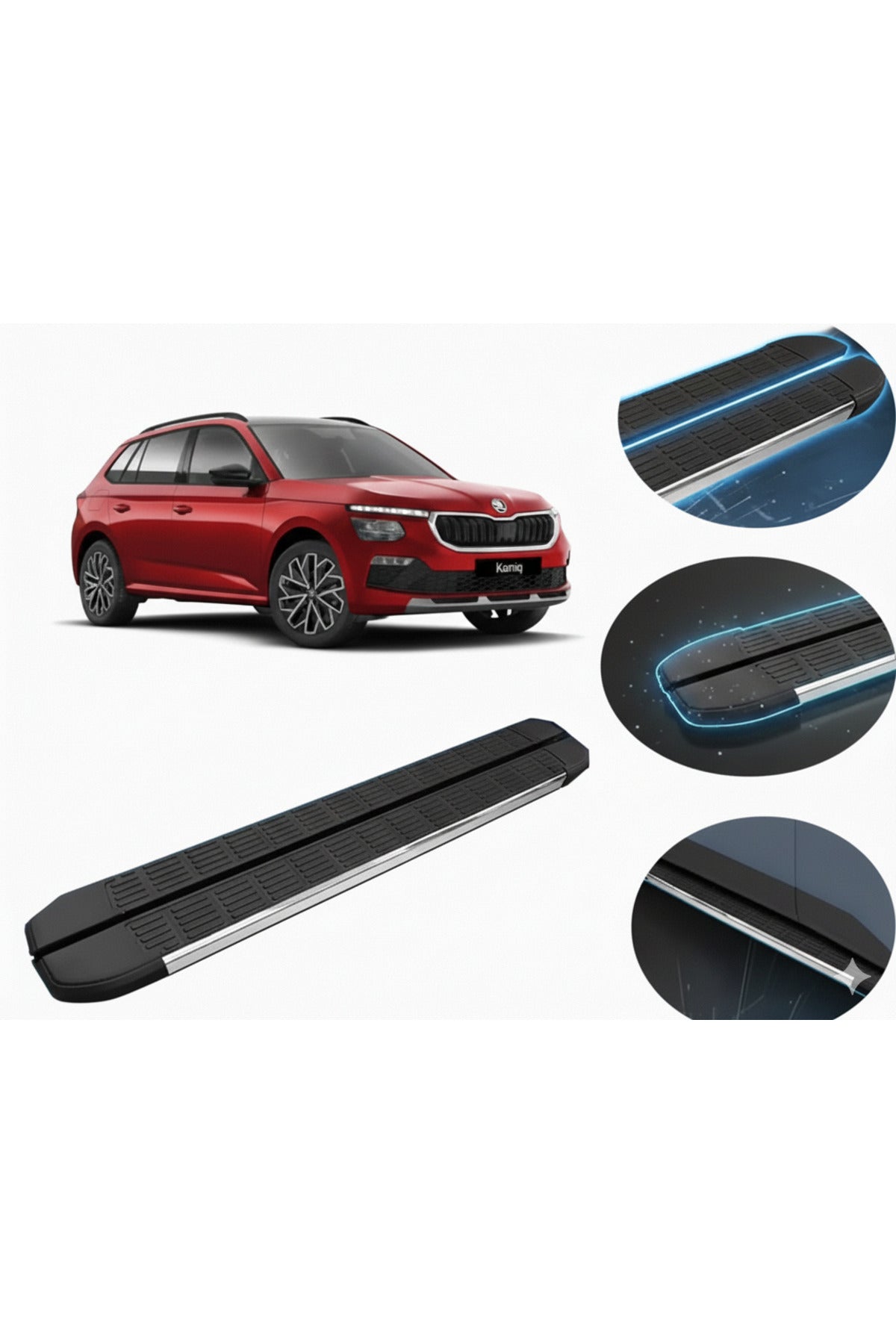 2019+Üzeri̇ Uyumlu Skoda Kami̇q Yan Basamak Oem