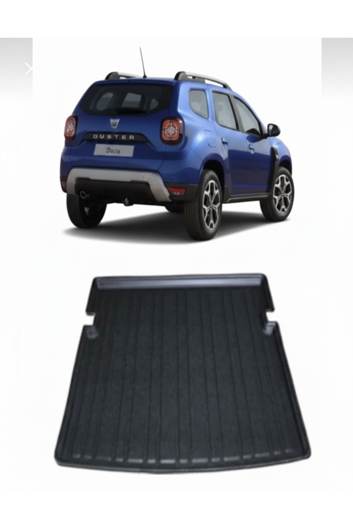 2018-2024 Daci̇a Duster 4X4 Uyumlu Bagaj Havuzu 3D