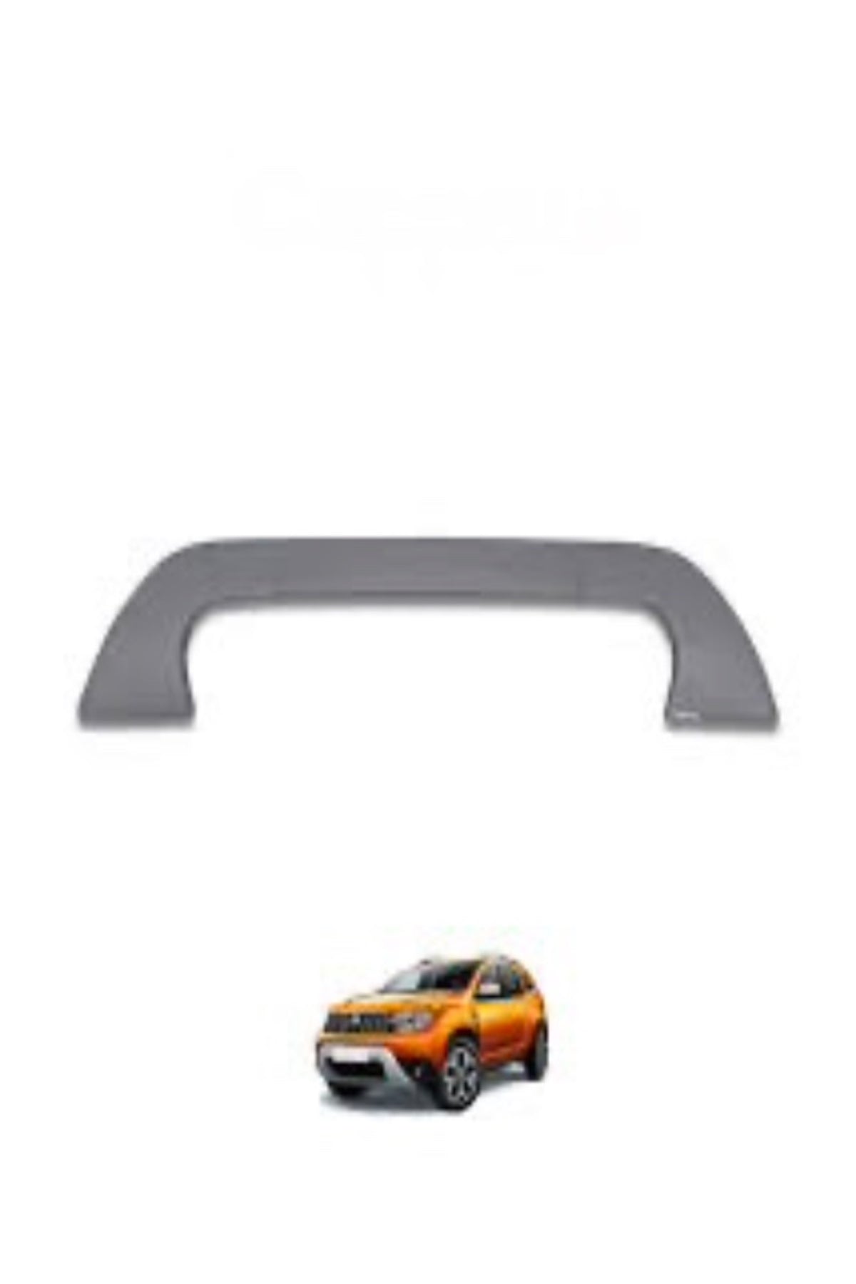 2018-2024 Dacia Duster Ön Tampon U Koruma Kaplama Plastik