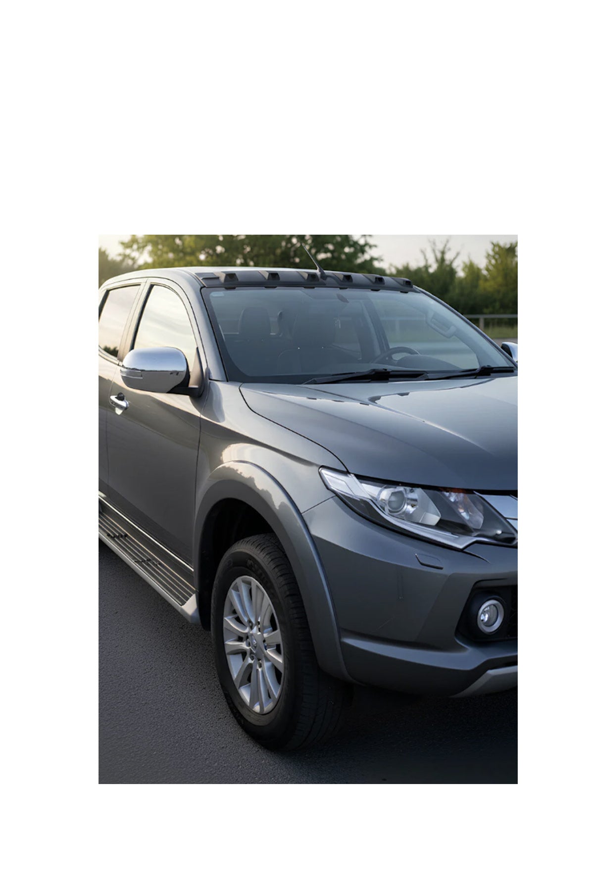 Mitsubishi L200 Tüm Modellerle Uyumlu Moonvisör | Abs Plastik (Led’Siz)