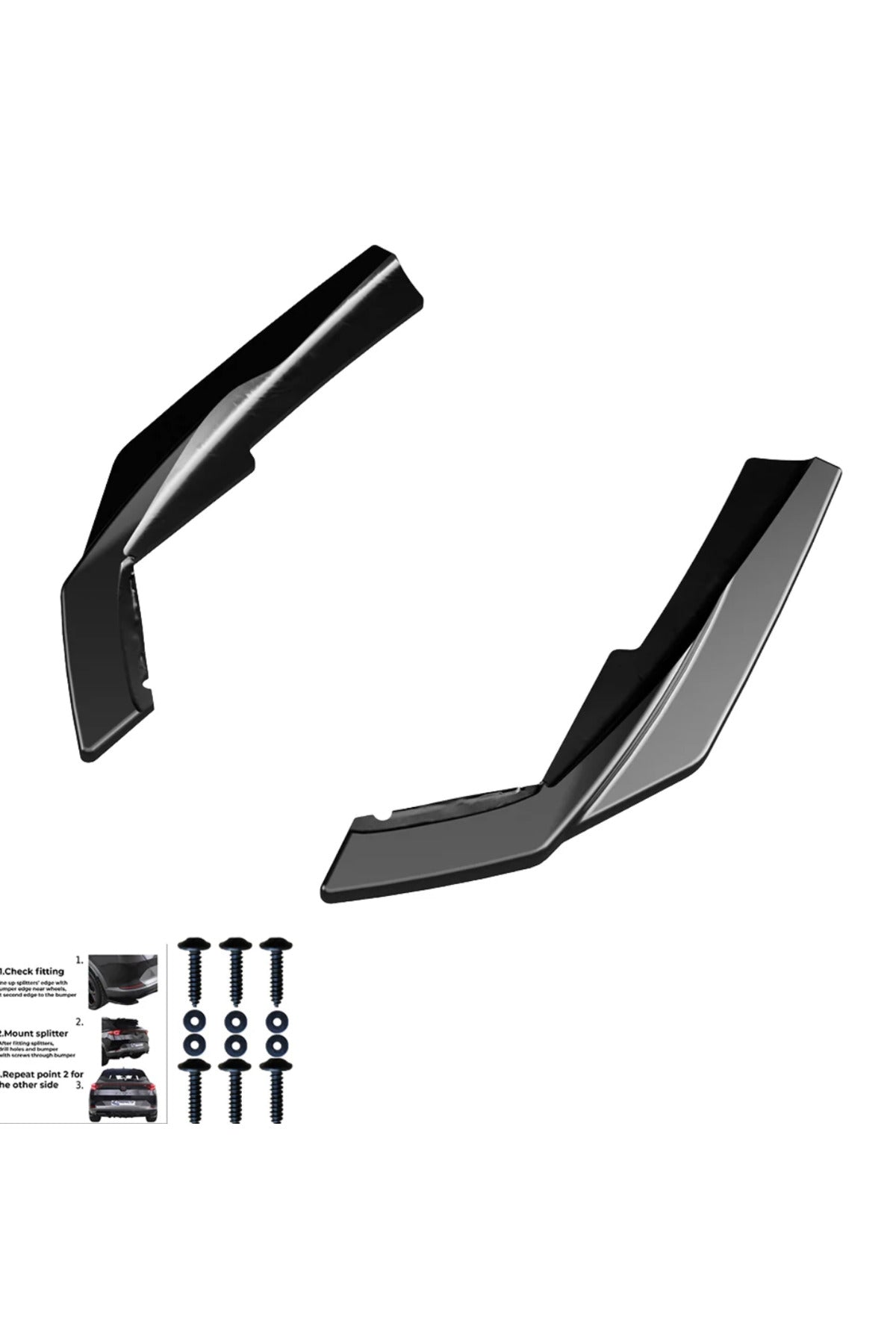 BMW 3 Serisi G20 2022+ Arka Flap Seti | M Sport Uyumlu Sportif Tampon Eki