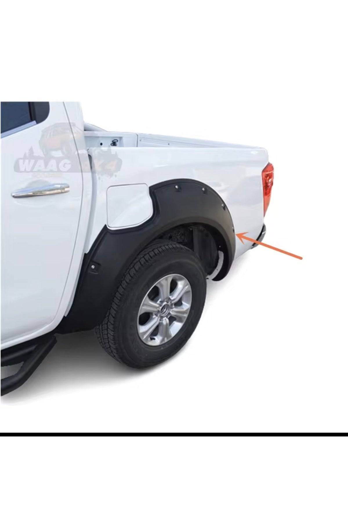 2015-2017 NİSSAN NAVARA TEK DEPO ÇAMURLUK DODİK SETİ VİDA GÖRÜNÜM İTHAL 6 PARÇA - TMZ Garage