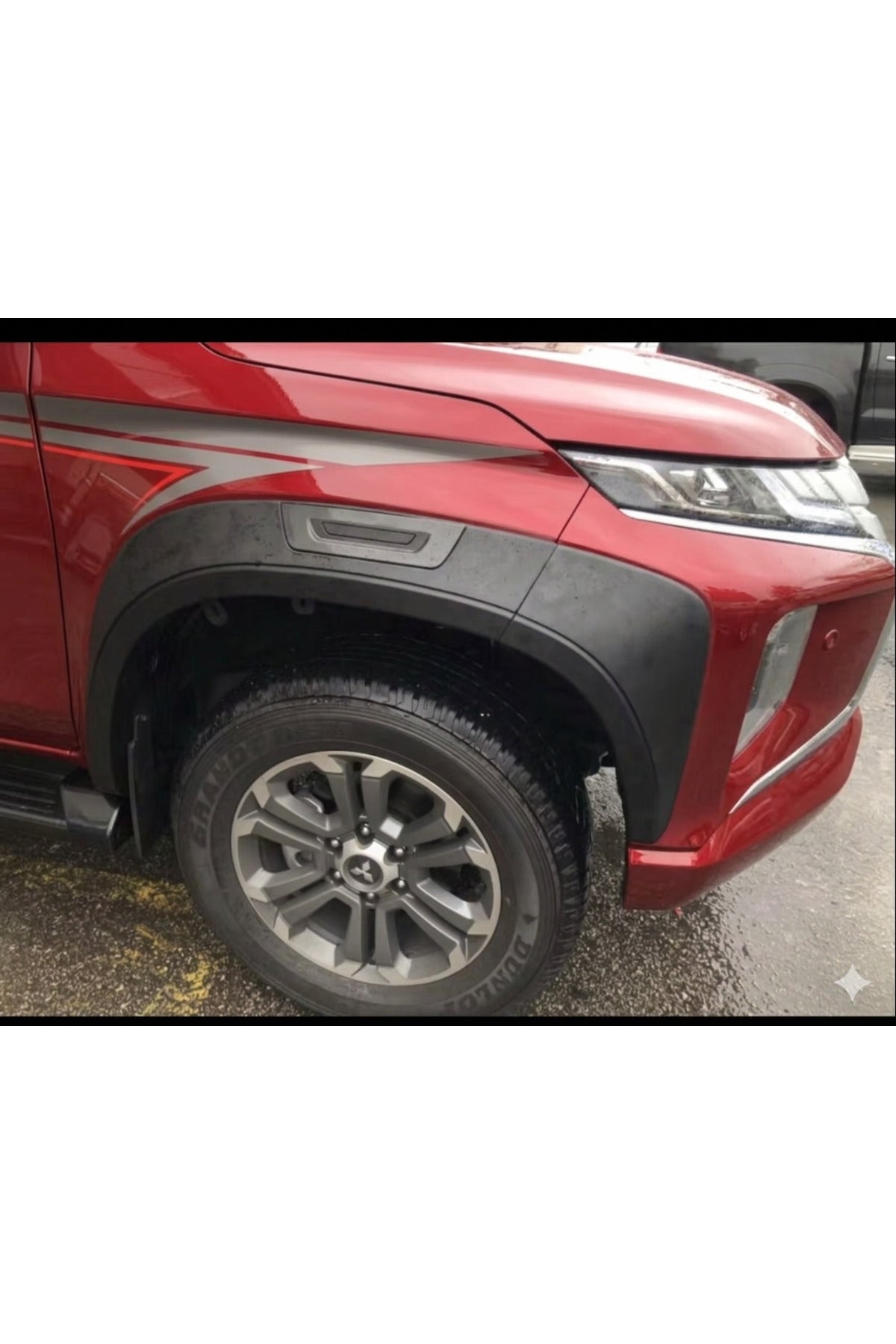 2019+ Mitsubishi L200 Çamurluk Dodik Seti Kabartma Kaplama Koruma Off Road İthal - TMZ Garage