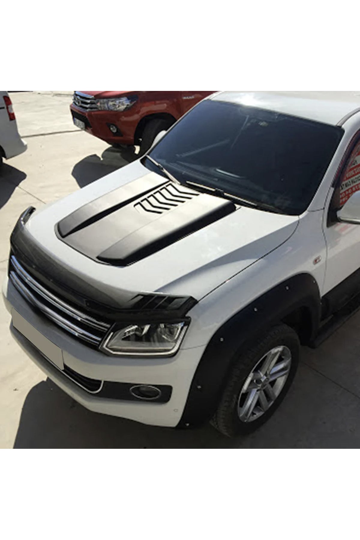Volkswagen Amarok Uyumlu Kaput Scoop Kaplama Kabartma 2010-2021