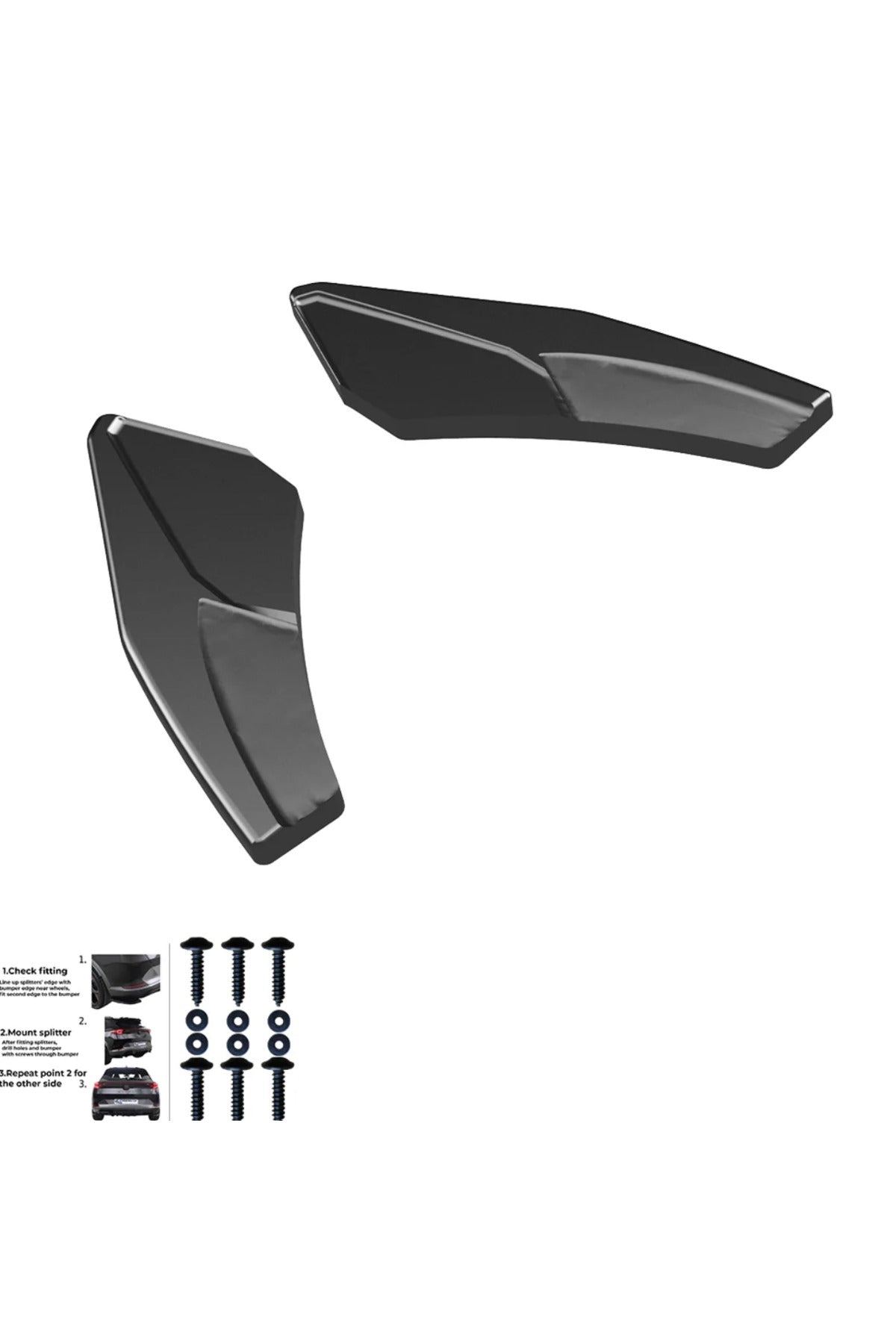 Audi A3 8Y Sportback S-Line 2025+ Arka Flap Seti | Sportif Tampon Eki & Agresif Tasarım