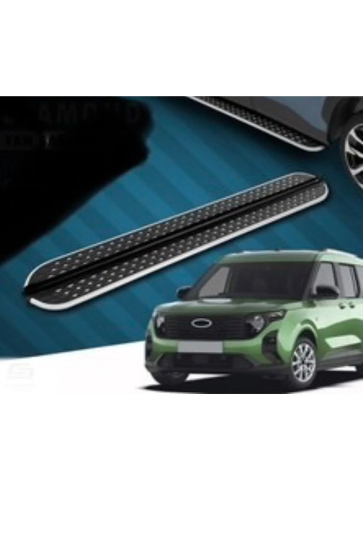 2024 Ve Üzeri Ford Tourneo Courier Uyumlu Yan Basamak Takım Seti İthal Ürün