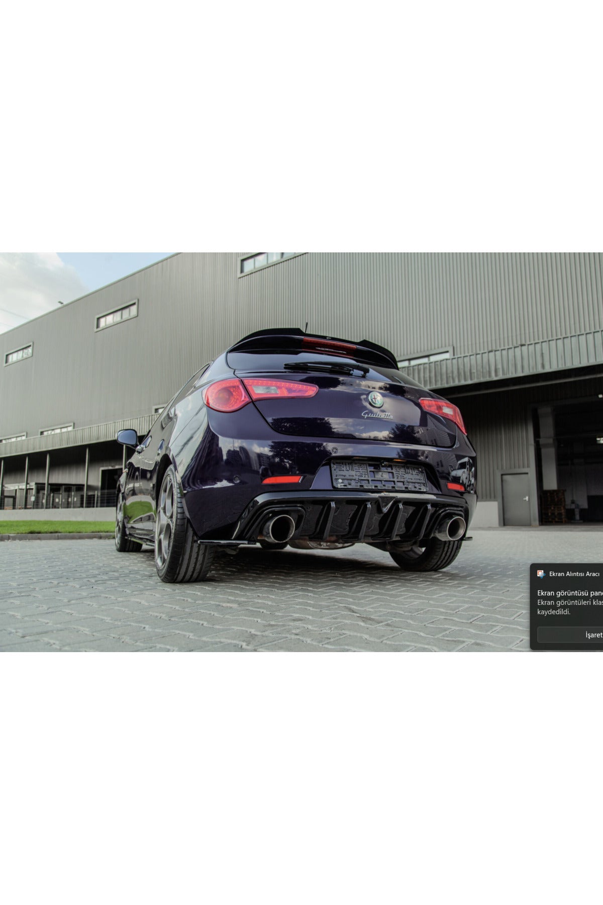 Alfa Romeo Giulietta Tavan Spoiler 2010-2020 Uyumlu Arka Üst Spoiler Piano Black ABS - TMZ Garage