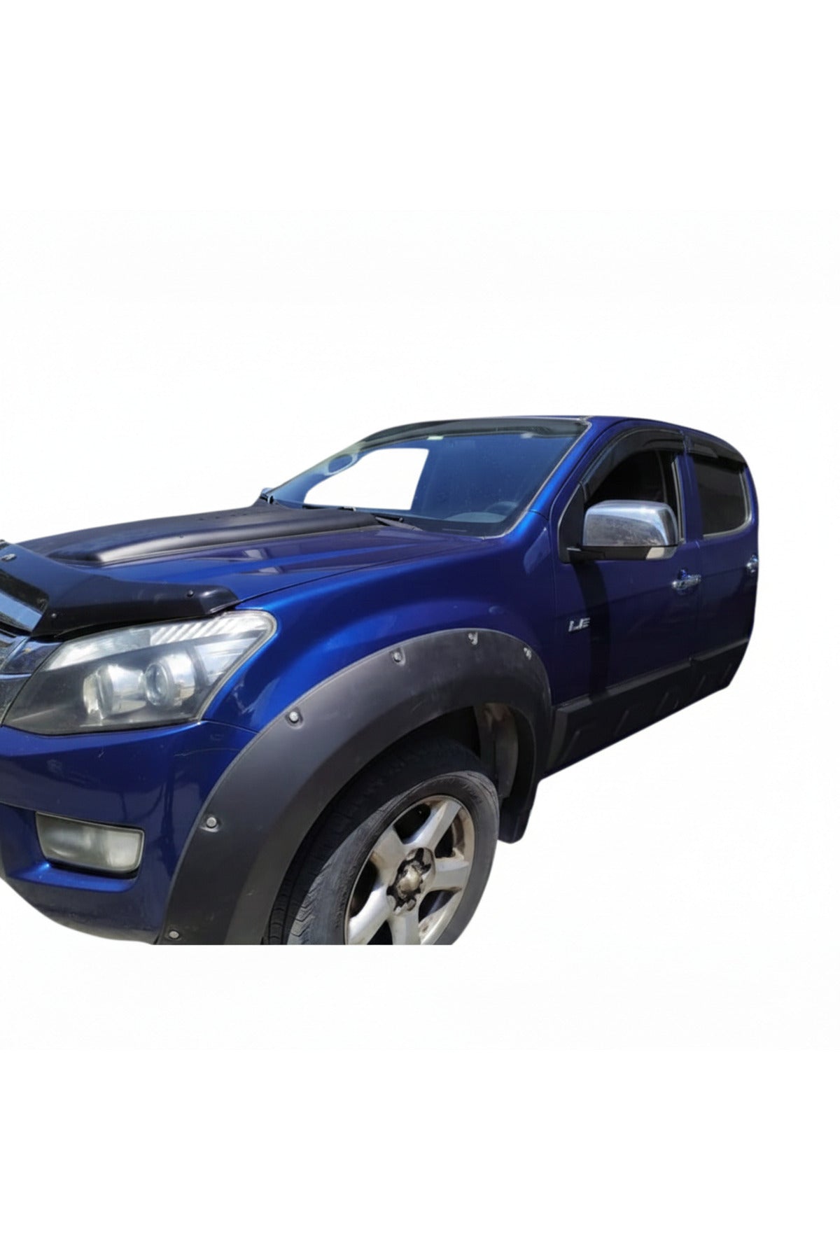 2012-2019 Isuzu D-Max Çamurluk Dodi̇k Kaplama Kabartma Koruma Seti̇ Vi̇da Görünümlü