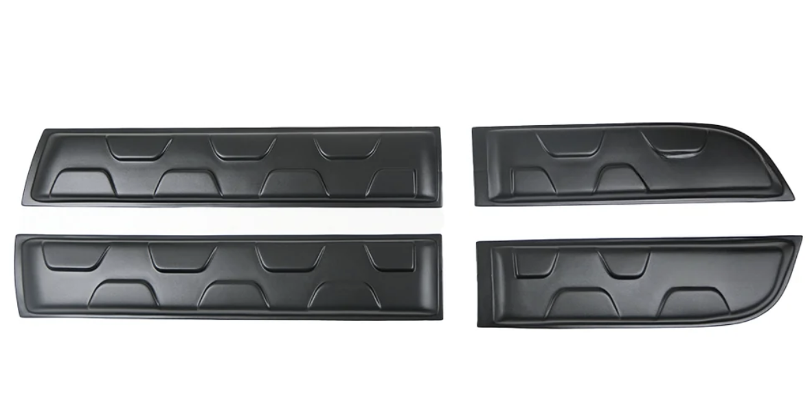 2010-2017 Daci̇a Duster Kapi Gövde Kaplama Kabartma Koruma (Damali 4 Parça)