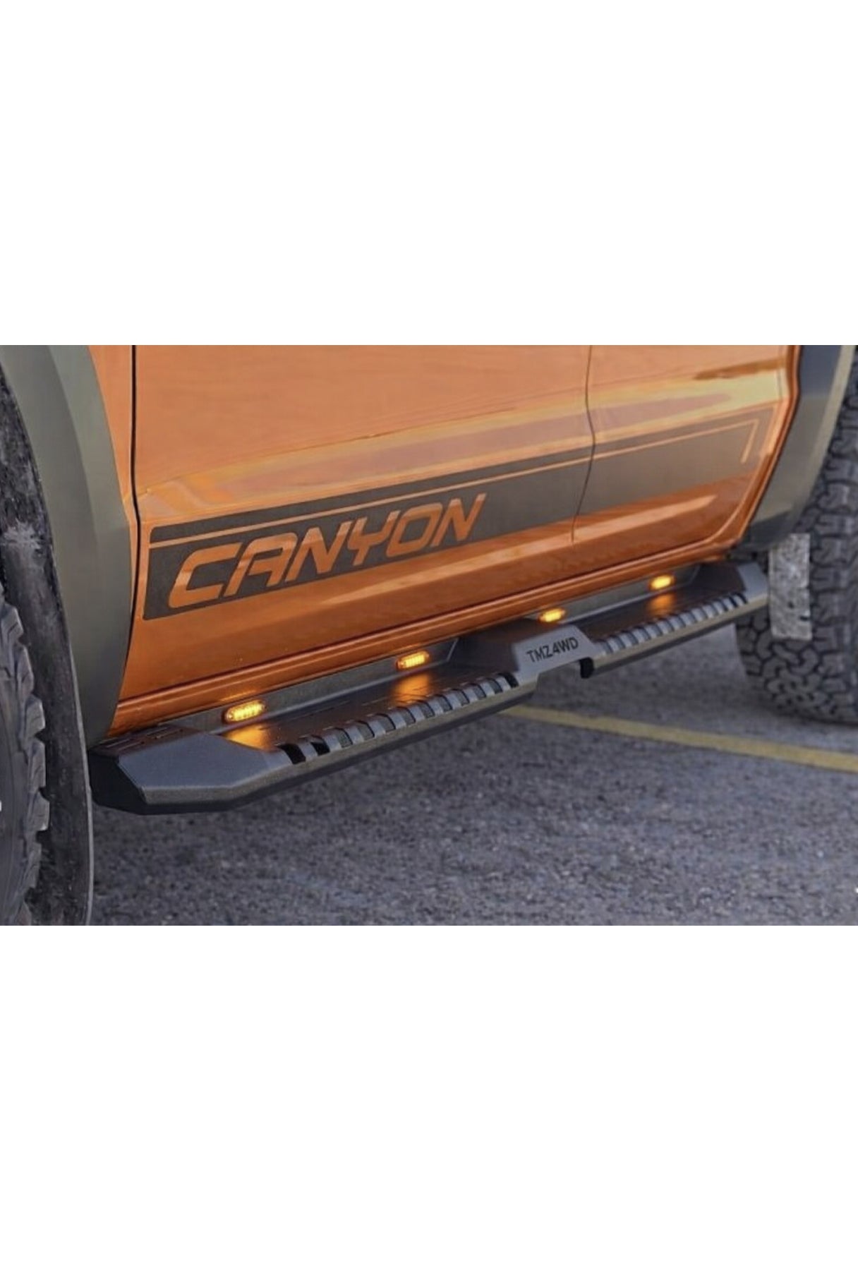2018+ Ssangyong Musso Demir Offroad Yan Basamak Led'Li (4X4 Yazılı)
