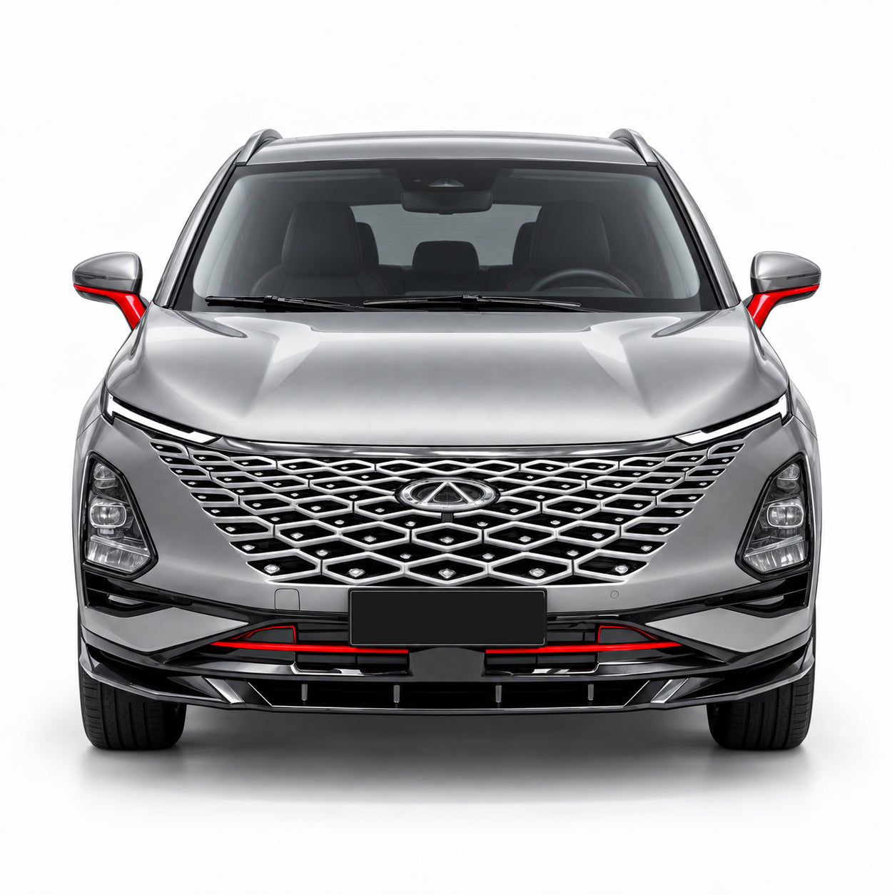 Chery Omoda 5 2022+ Parlak Siyah Ön Lip | Sportif Ön Tampon Eki | Premium Görünüm
