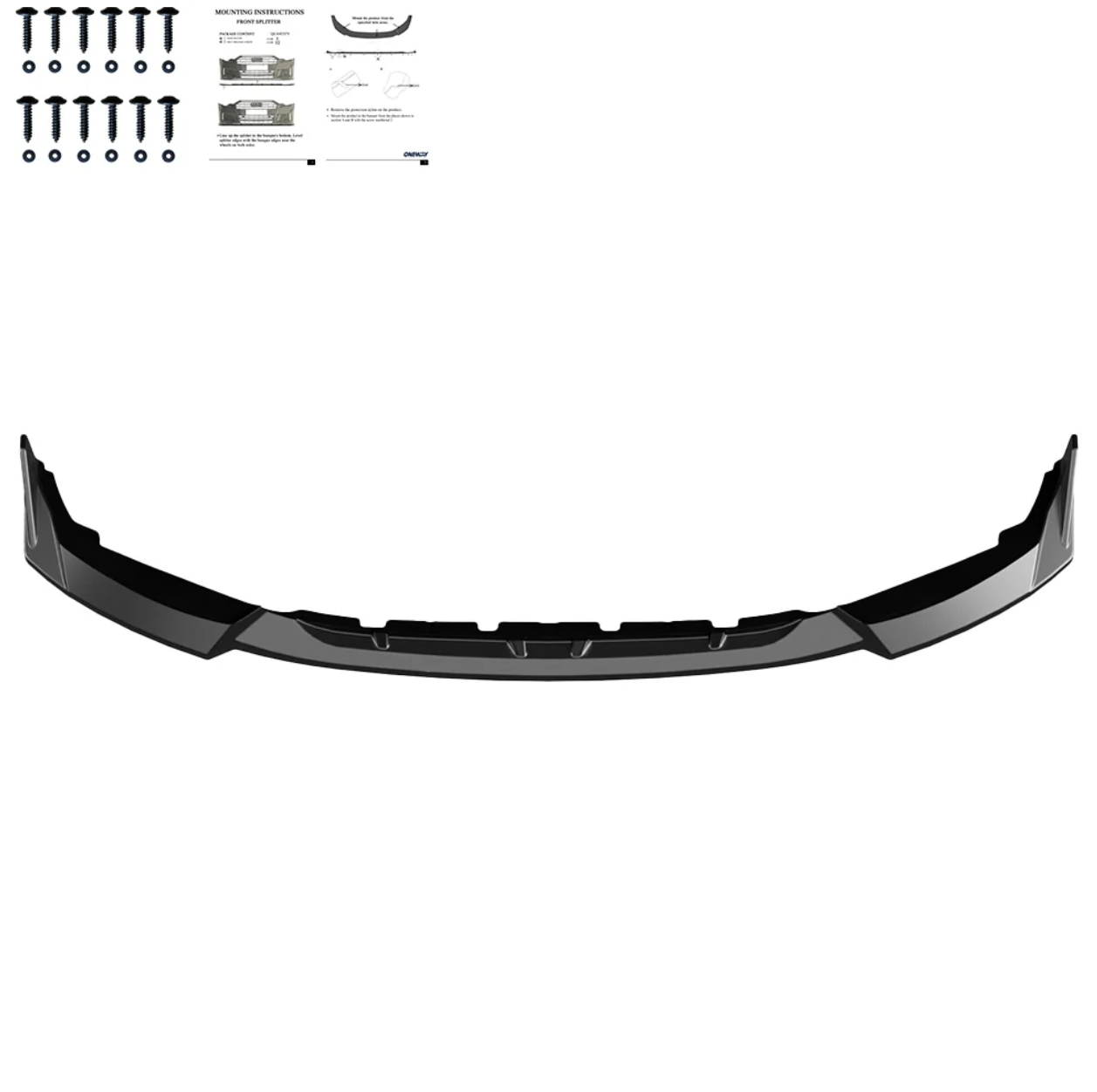 BMW M2 G87 2023+ Uyumlu Ön Lip Ön Tampon Eki