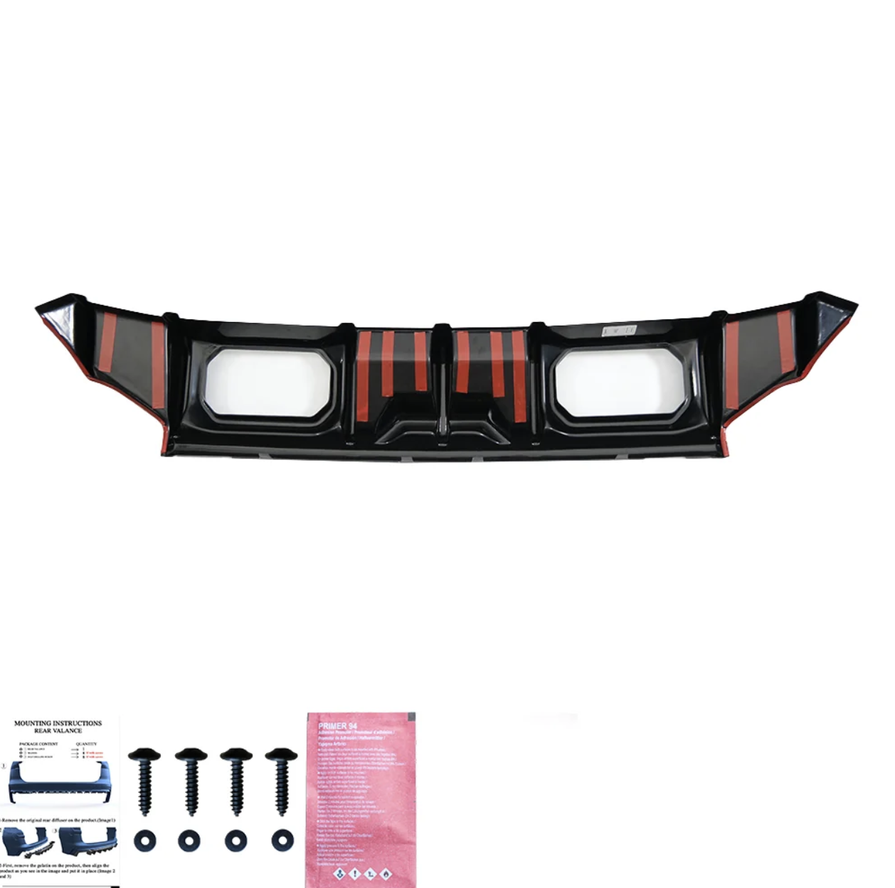 BMW M2 G87 2023+ Uyumlu Arka Difüzör Arka Tampon Eki