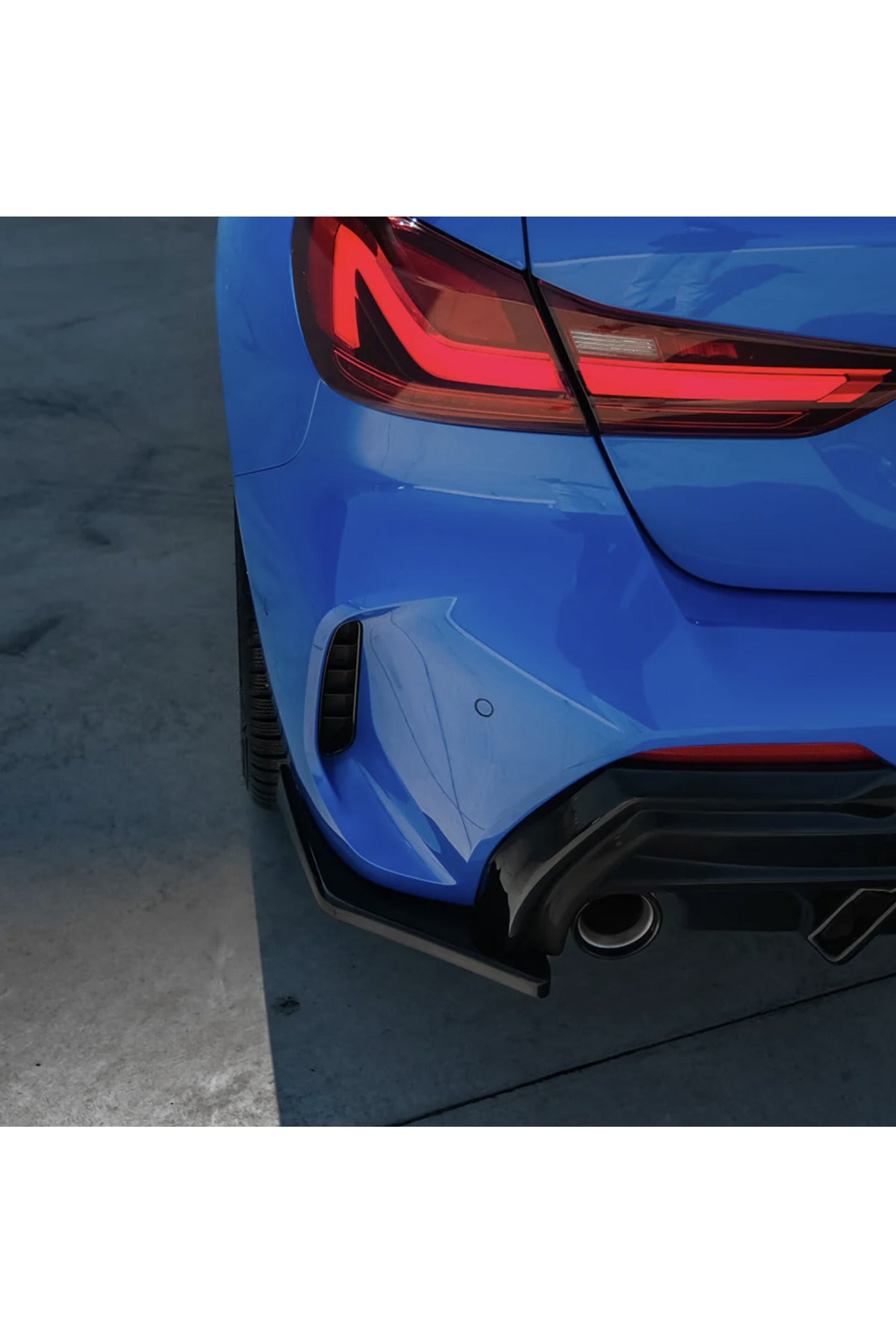 BMW 1 Serisi F40 M Paket 2019-2020 Arka Difüzör & Flap Seti | Agresif Tampon Altı Paket